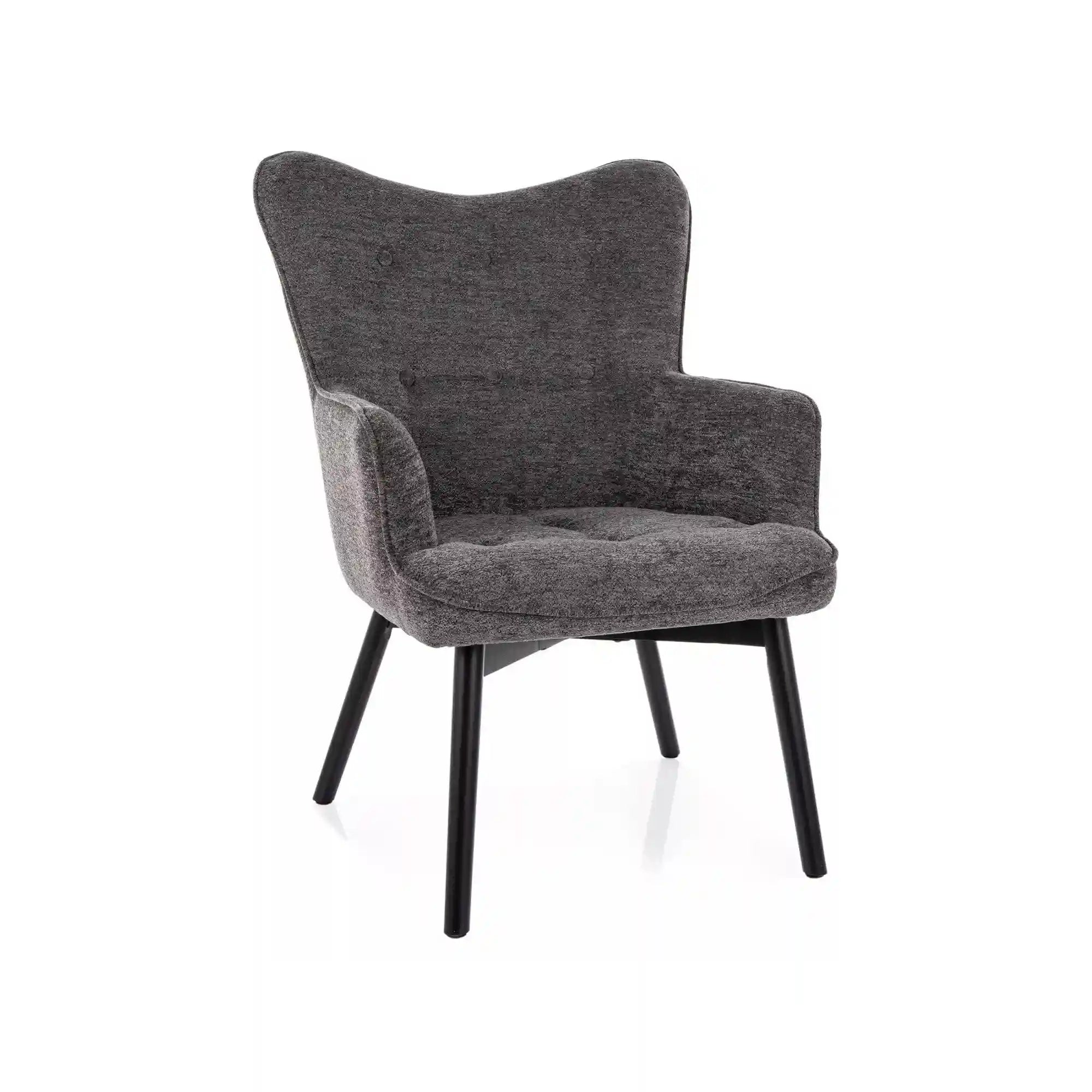 Fotoliu DETROIT OCN-39720, gri inchis