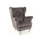 Fotoliu DETROIT OCN-39743, gri/argintiu