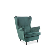 Fotoliu DETROIT OCN-39785, verde/wenge