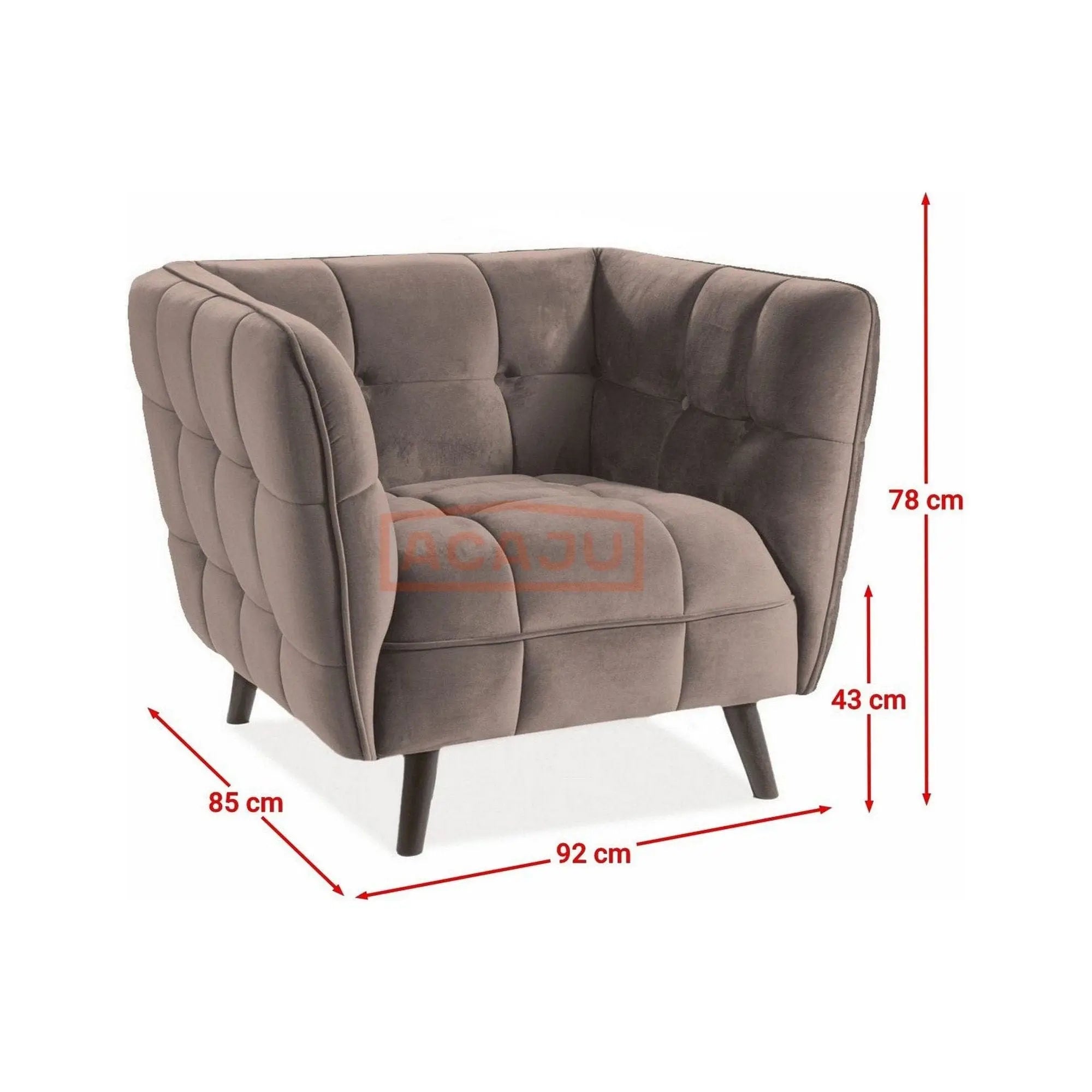 Fotoliu DETROIT OCN-39894, bej