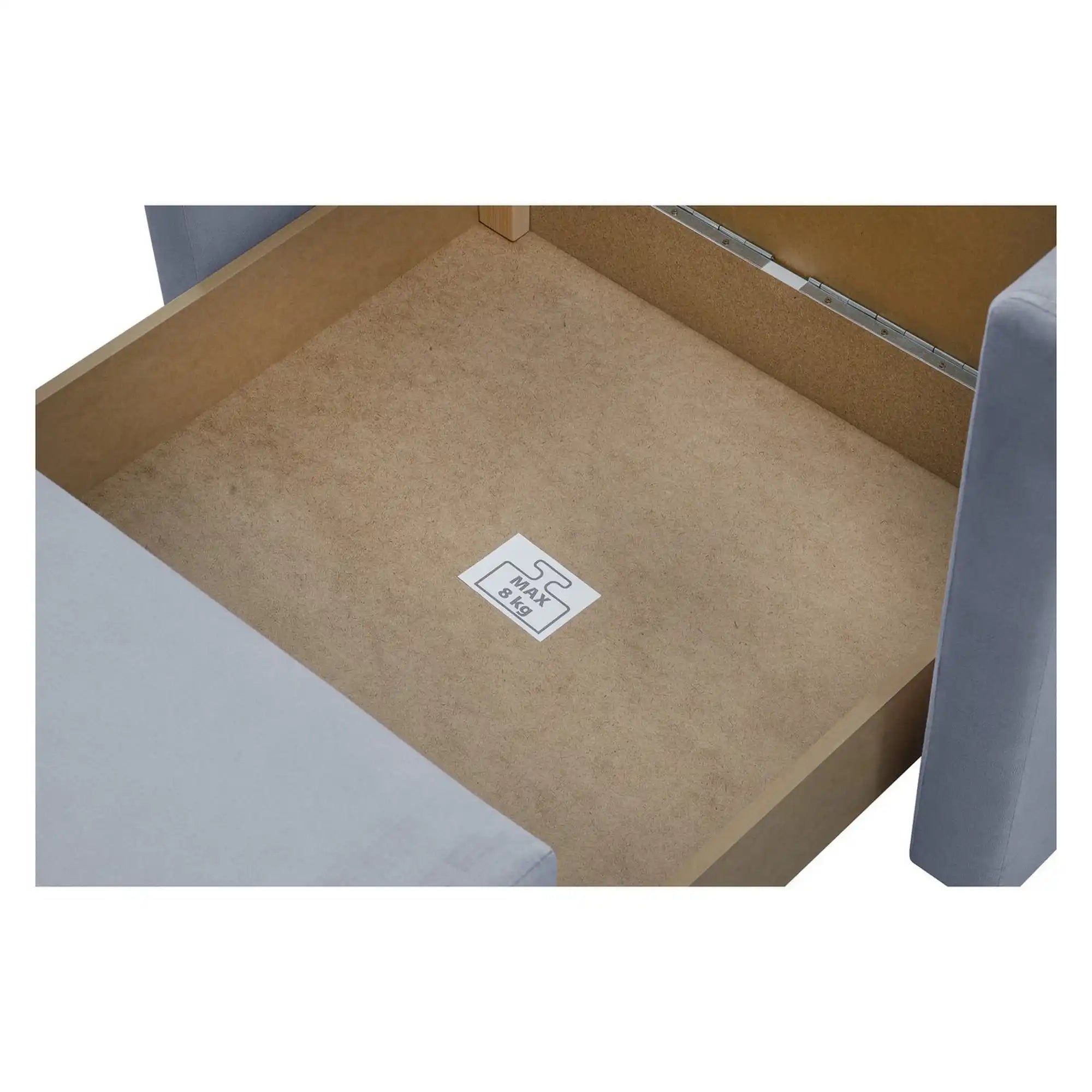 Fotoliu extensibil BERGEN OCN-29172, gri