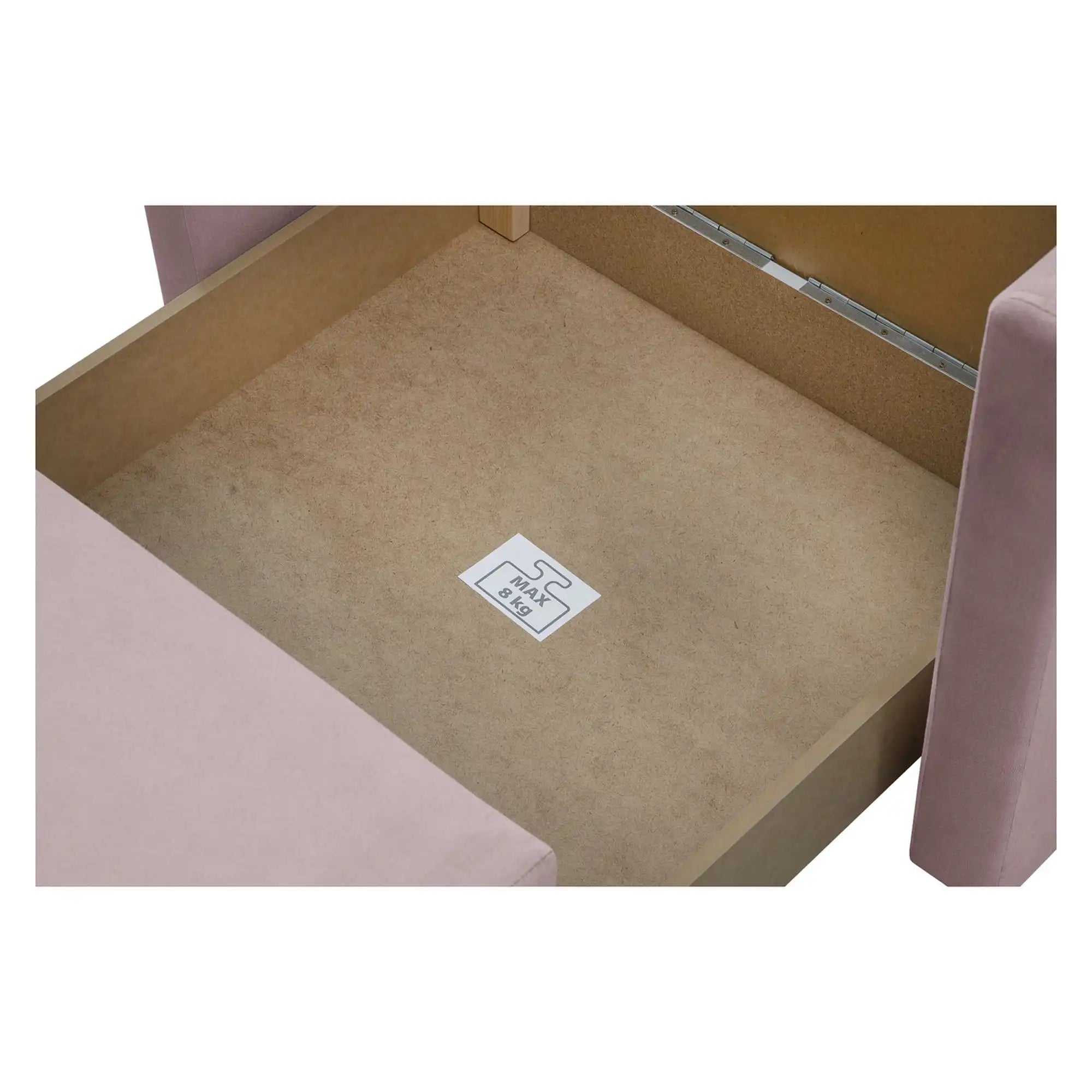 Fotoliu extensibil BERGEN OCN-29174, roz