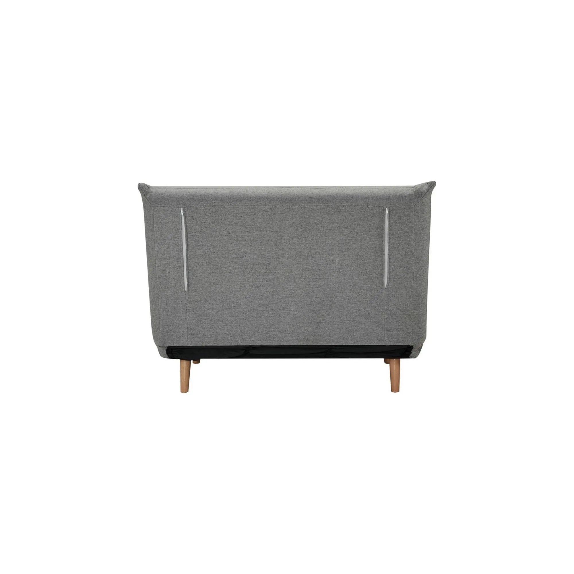 Fotoliu extensibil DETROIT OCN-39790, gri/fag