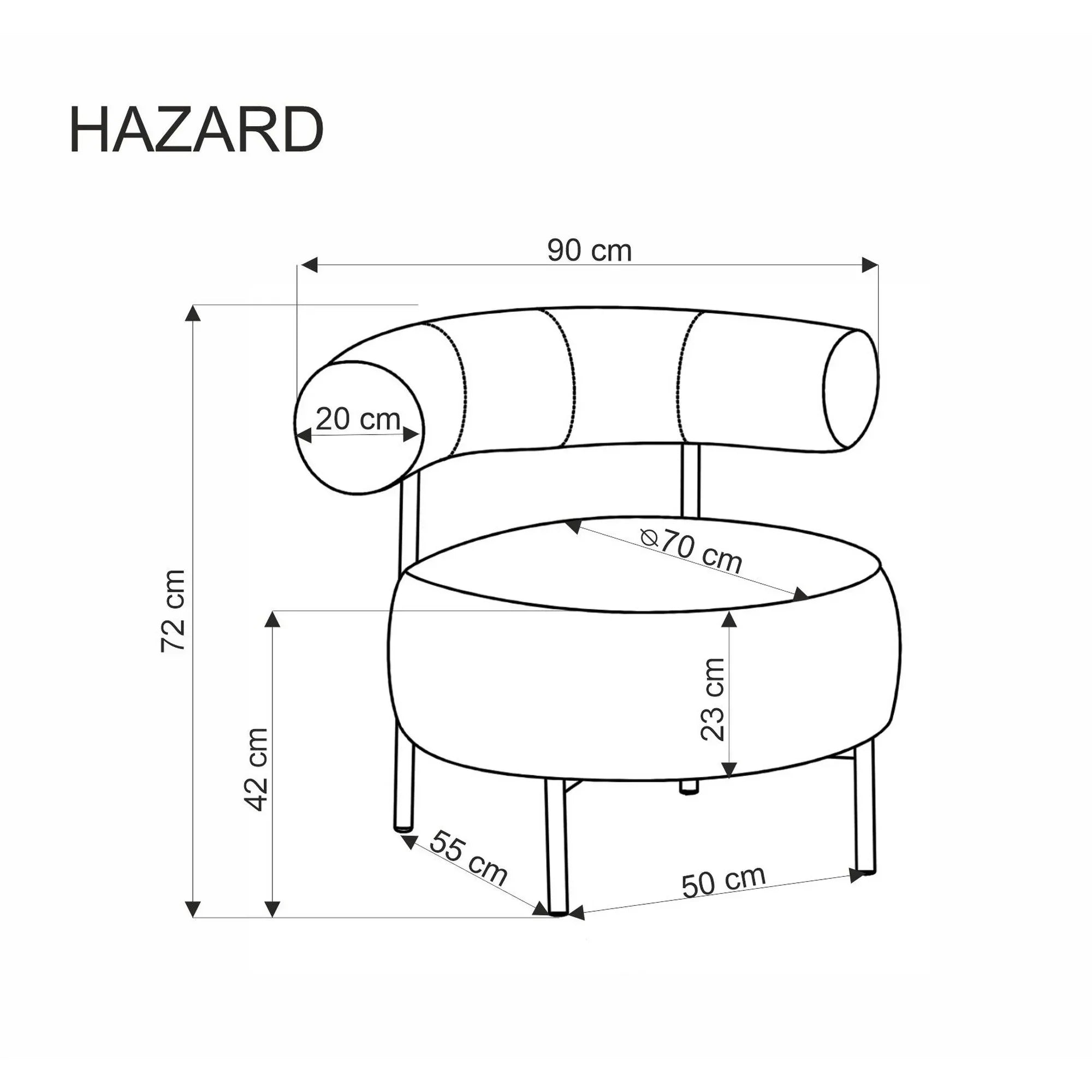 Fotoliu HOUSTON OCN-37600, bej
