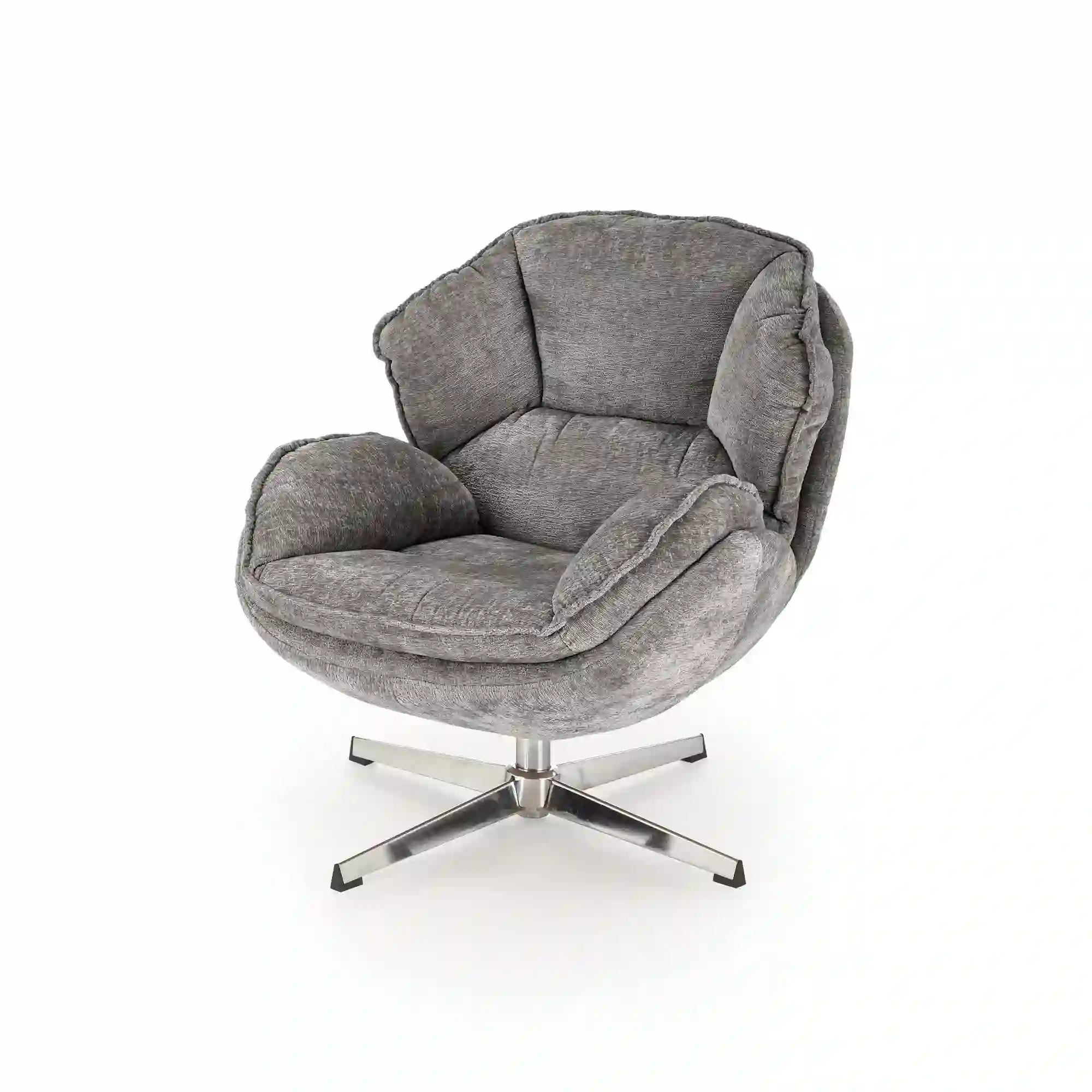 Fotoliu HOUSTON OCN-37601, gri/crom