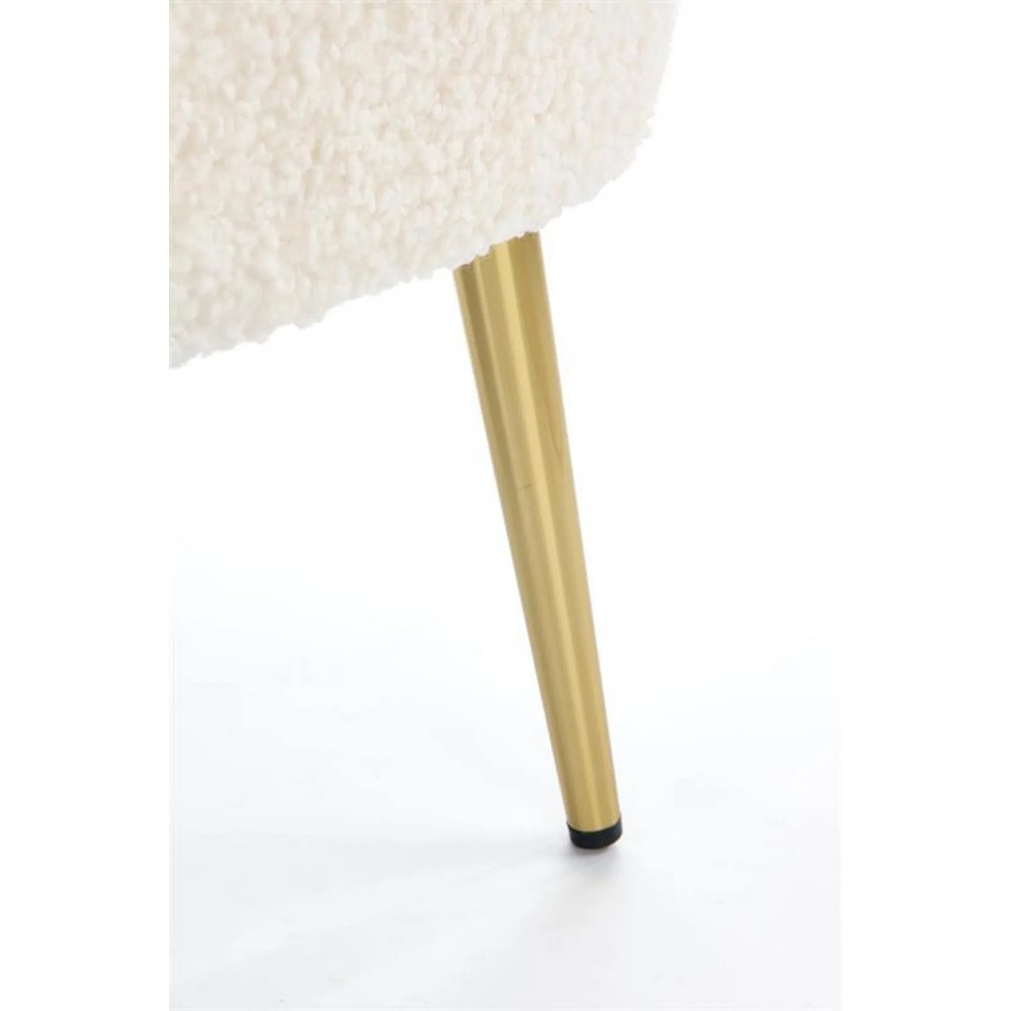 Fotoliu HOUSTON OCN-37622, crem/auriu