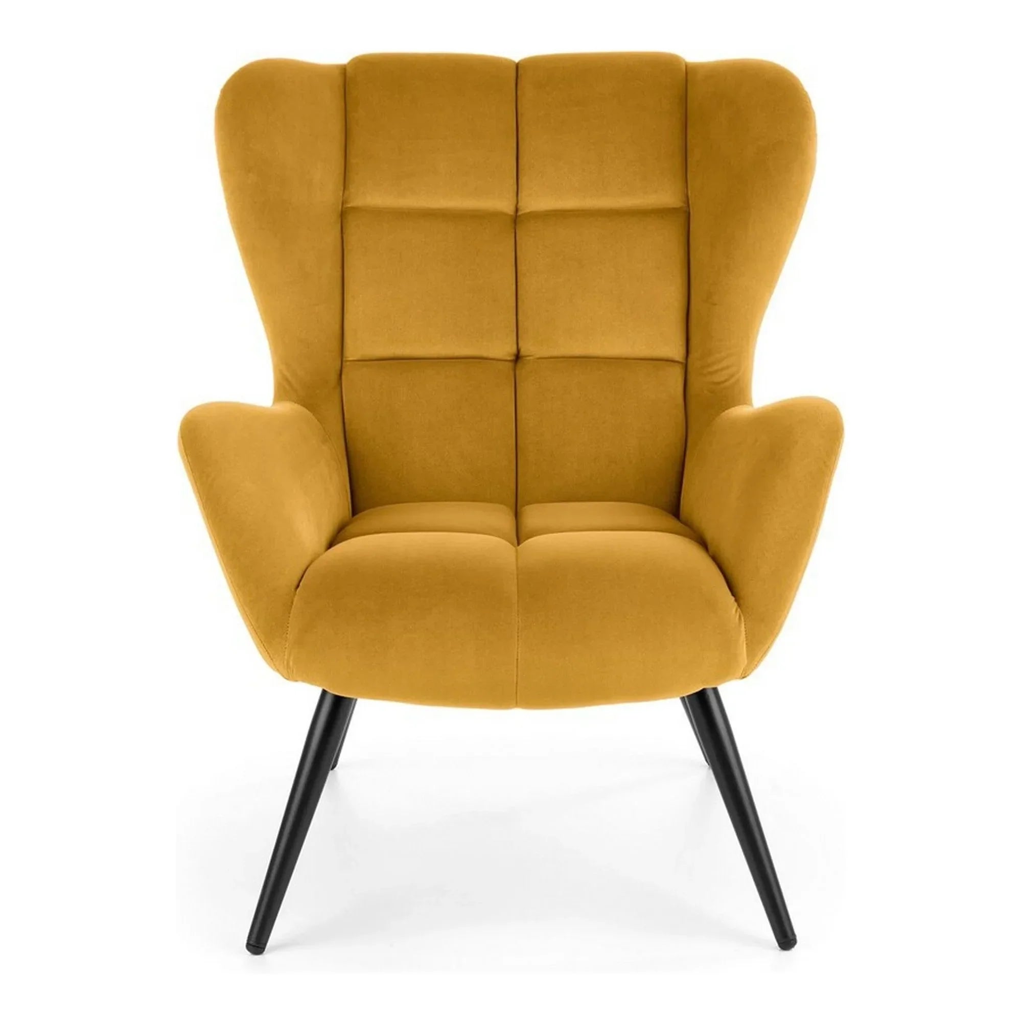 Fotoliu HOUSTON OCN-37626, galben mustar/negru