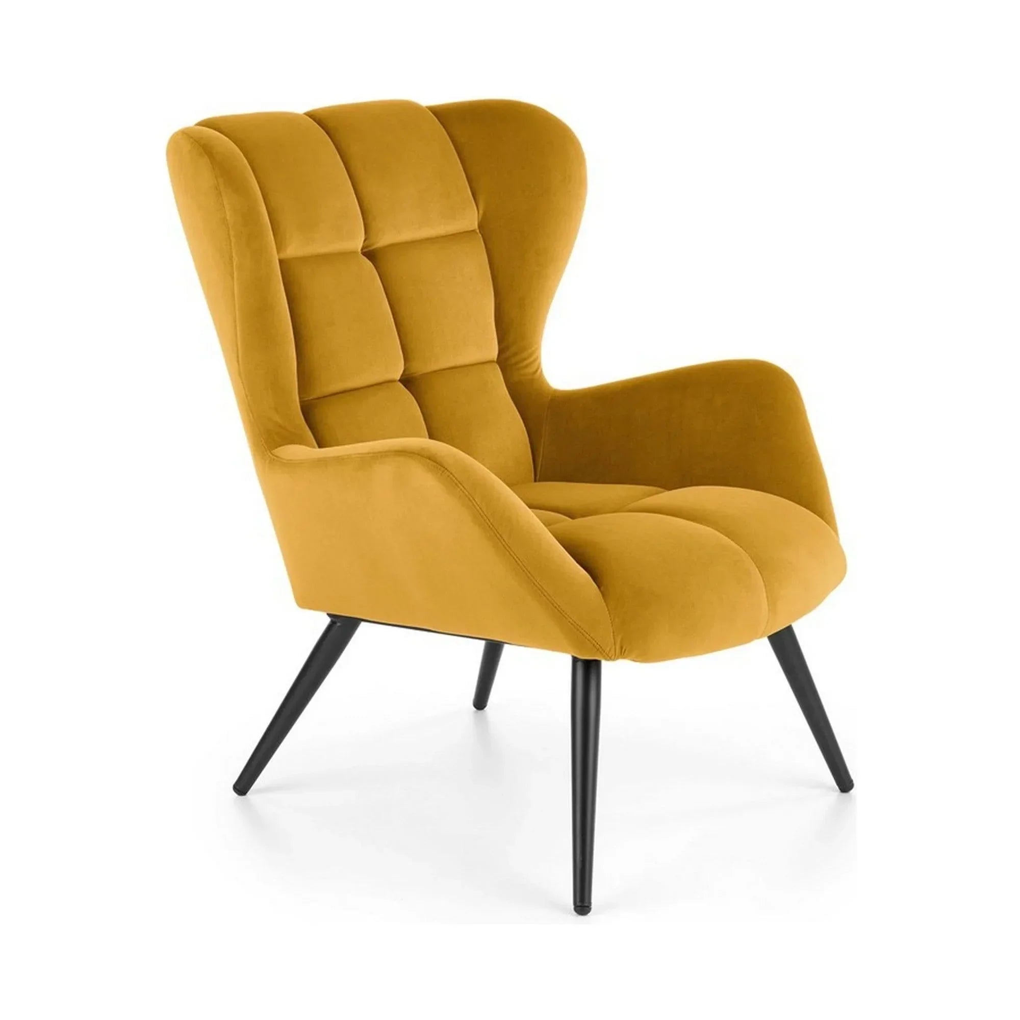 Fotoliu HOUSTON OCN-37626, galben mustar/negru