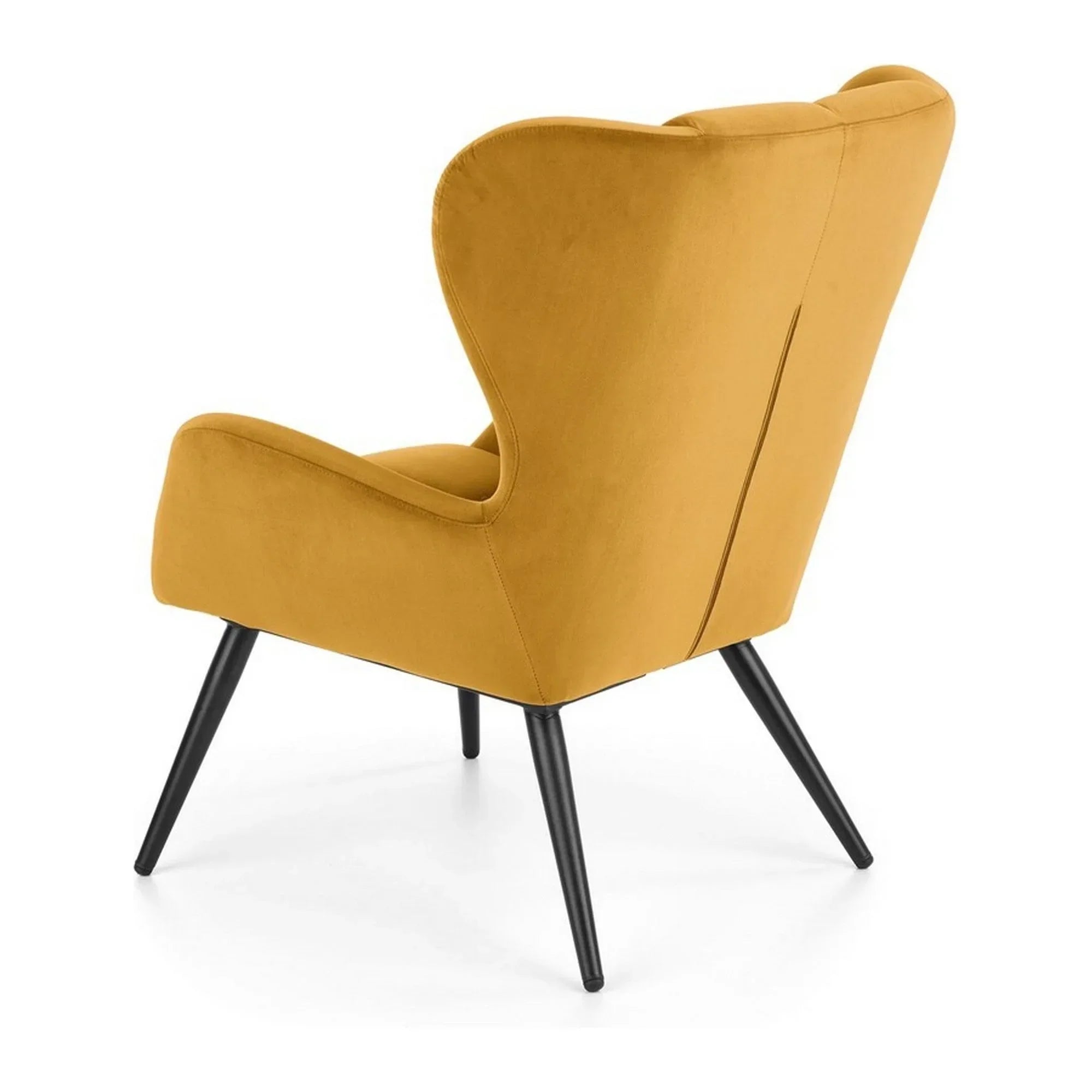 Fotoliu HOUSTON OCN-37626, galben mustar/negru