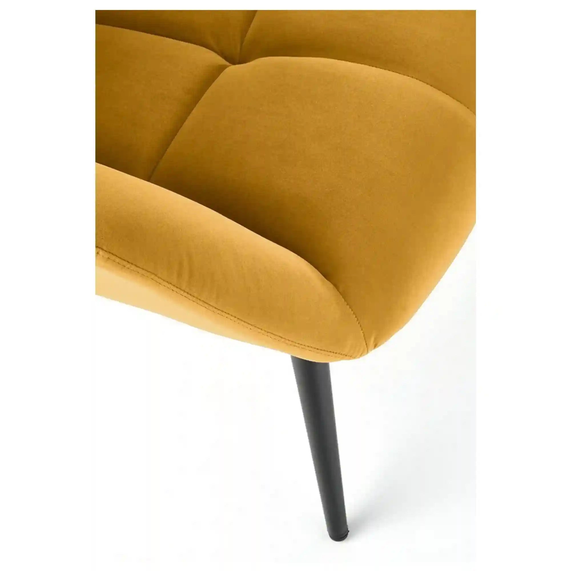 Fotoliu HOUSTON OCN-37626, galben mustar/negru