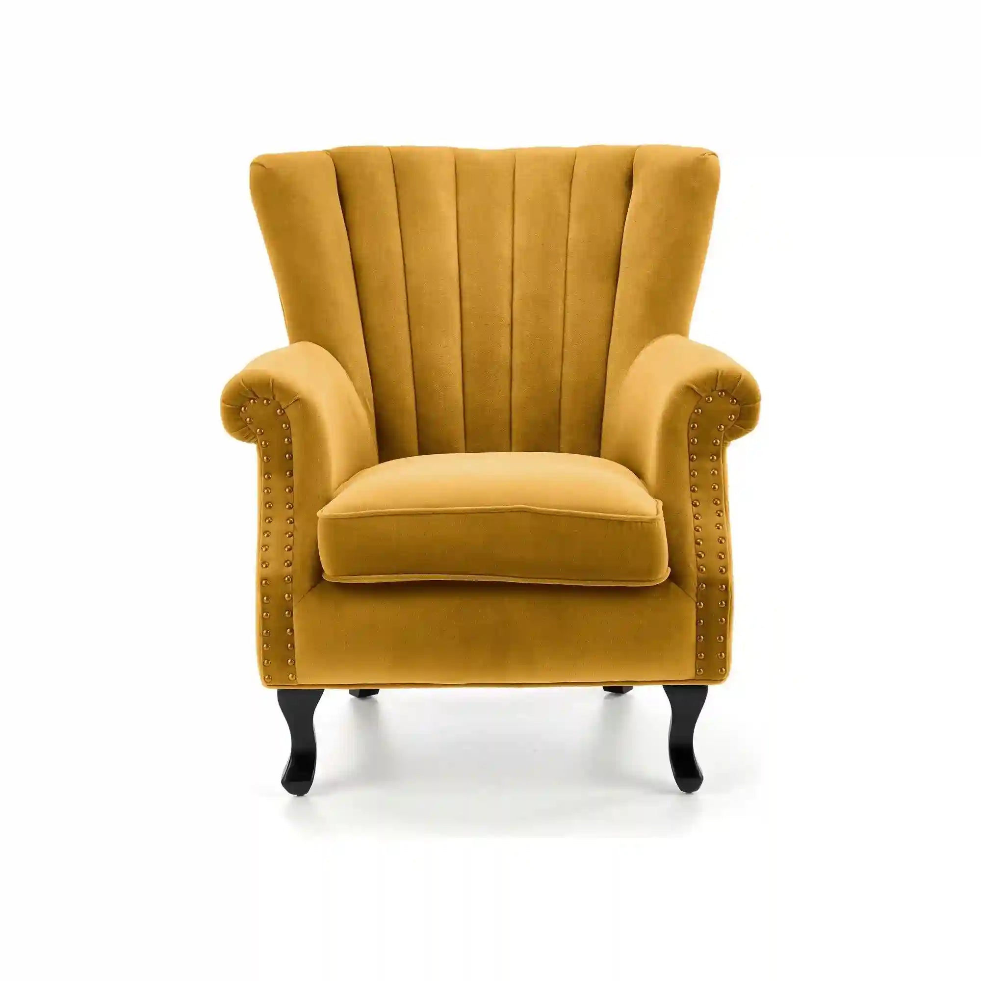 Fotoliu HOUSTON OCN-37628, galben mustar/negru