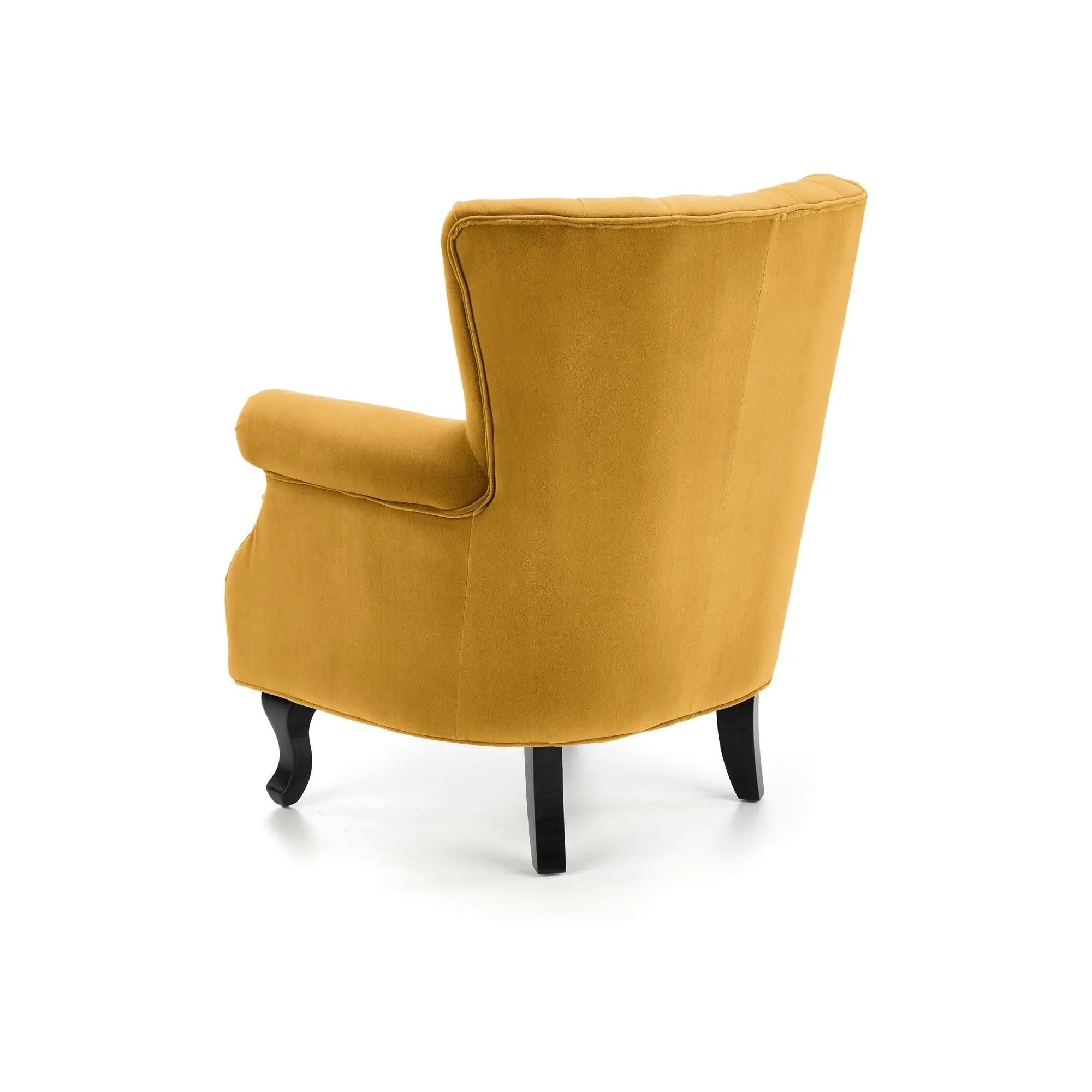 Fotoliu HOUSTON OCN-37628, galben mustar/negru