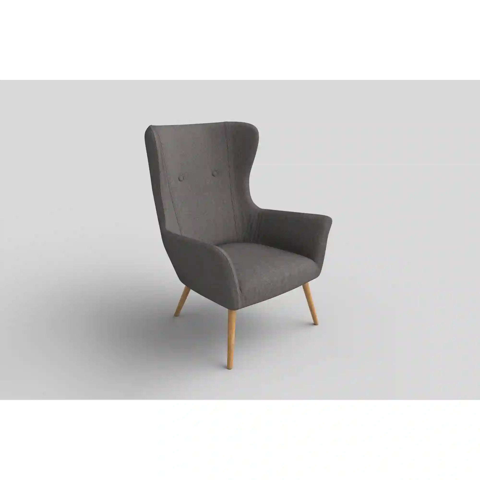 Fotoliu HOUSTON OCN-37700, gri/stejar