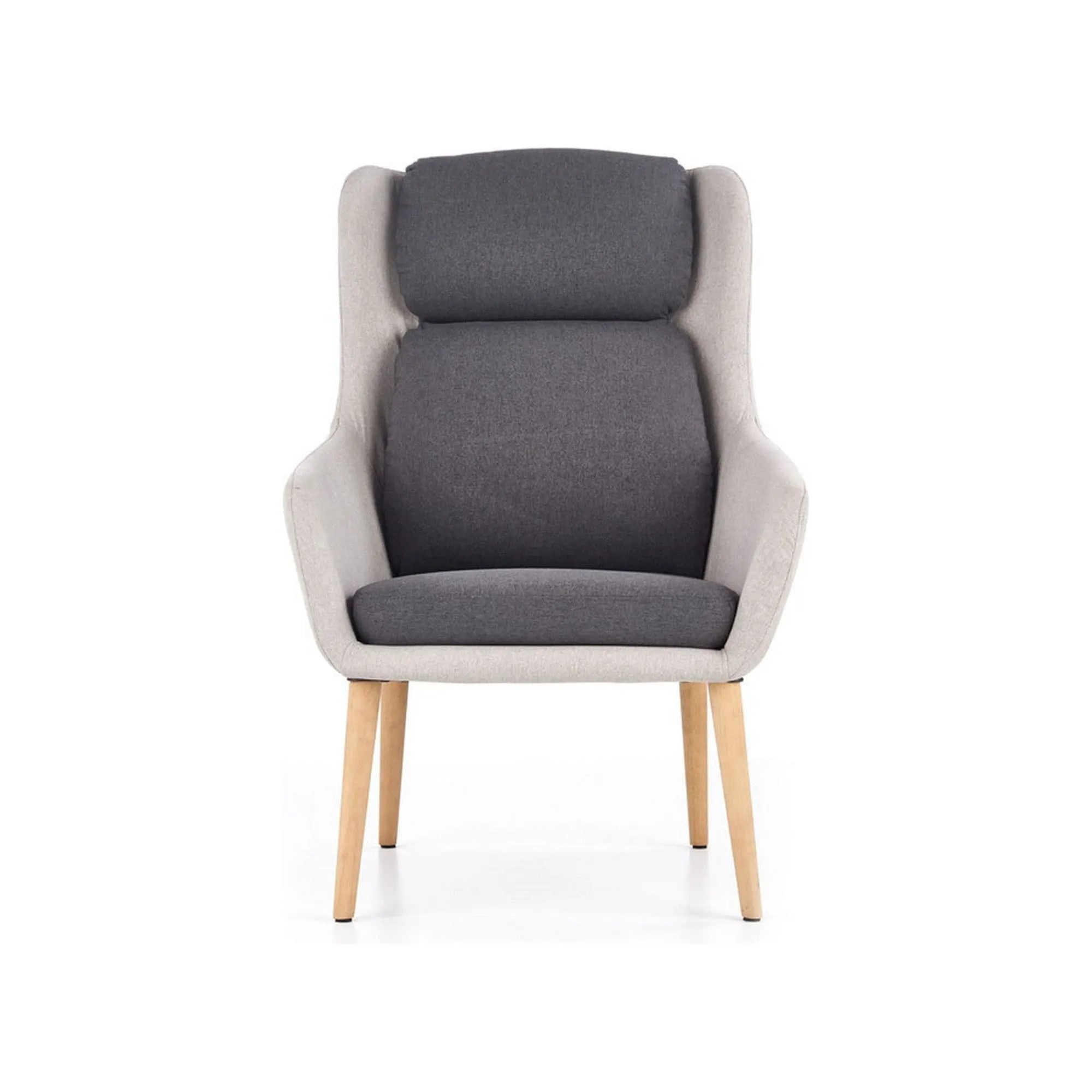 Fotoliu HOUSTON OCN-37709, gri/stejar