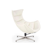 Fotoliu HOUSTON OCN-37805, alb/crom