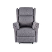 Fotoliu recliner DETROIT OCN-39767, gri/negru
