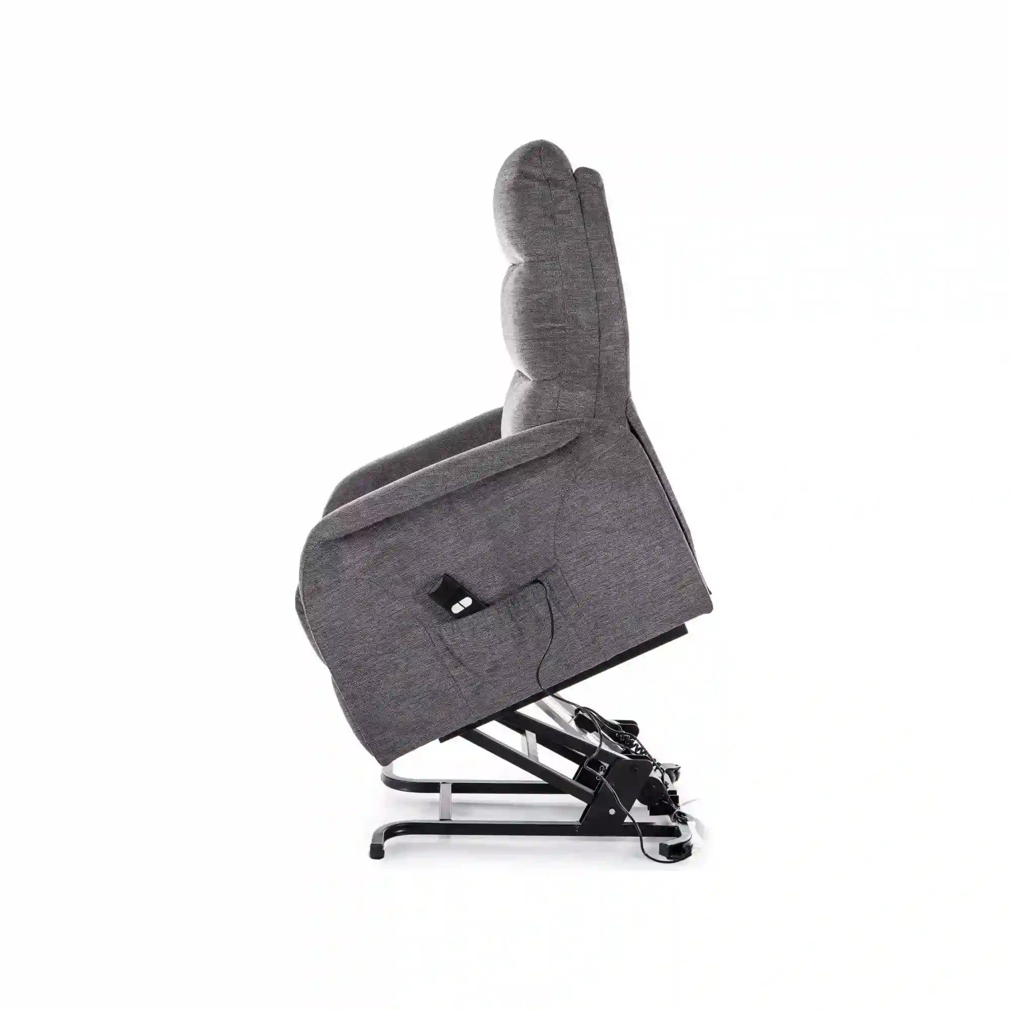 Fotoliu recliner DETROIT OCN-39838, gri inchis