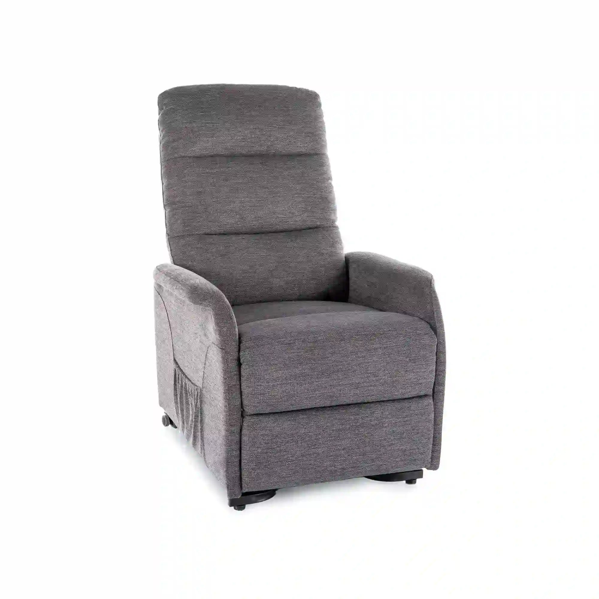 Fotoliu recliner DETROIT OCN-39838, gri inchis