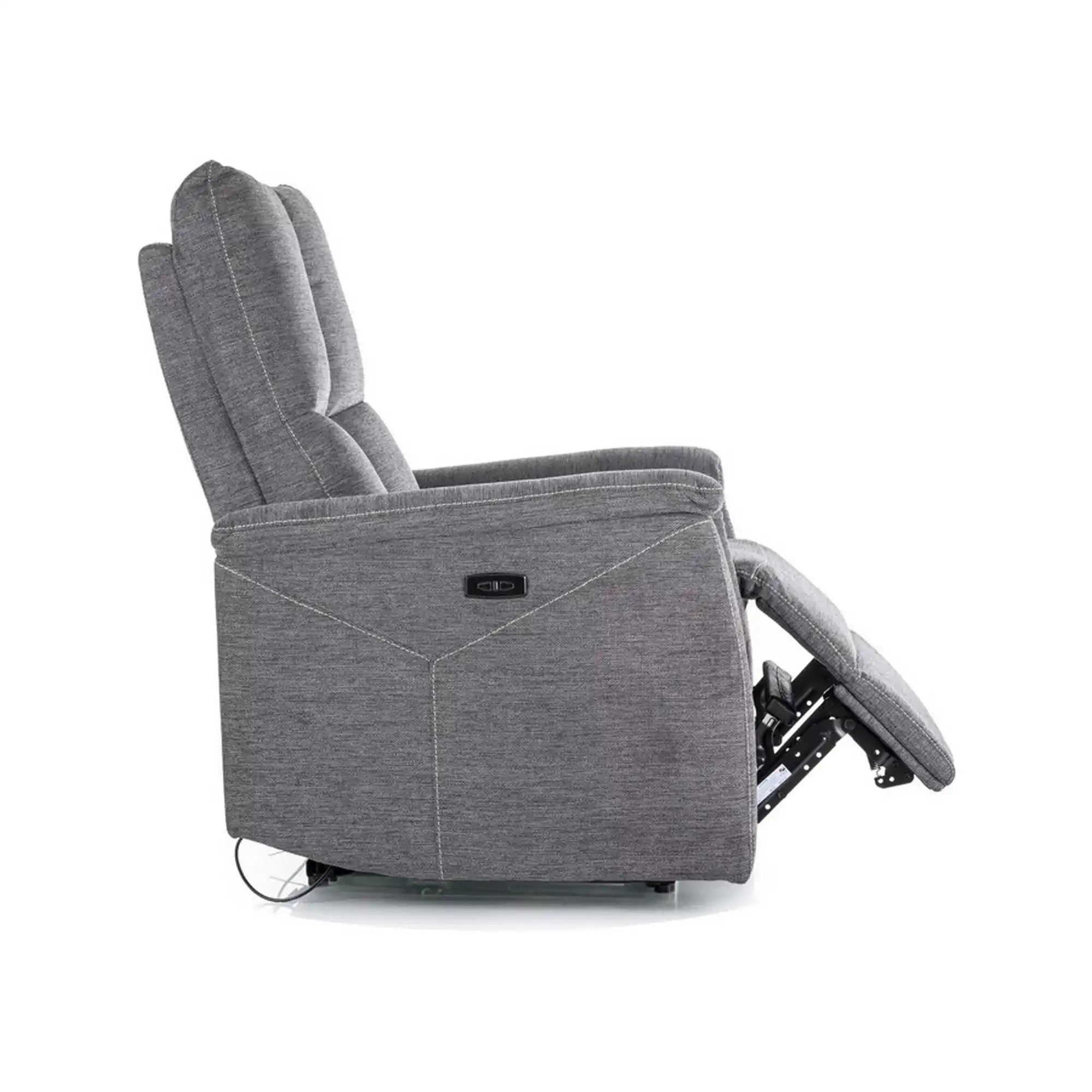 Fotoliu recliner DETROIT OCN-39846, gri inchis