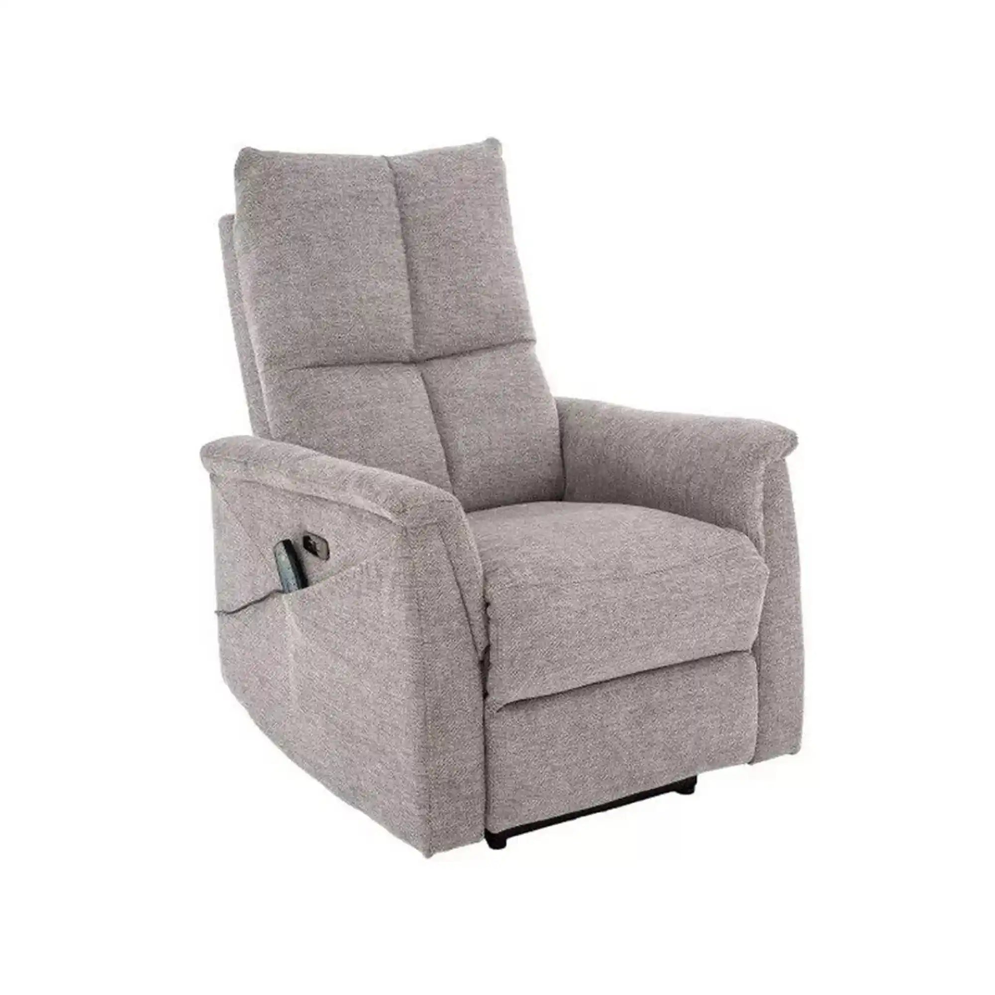 Fotoliu recliner DETROIT OCN-39873, gri deschis