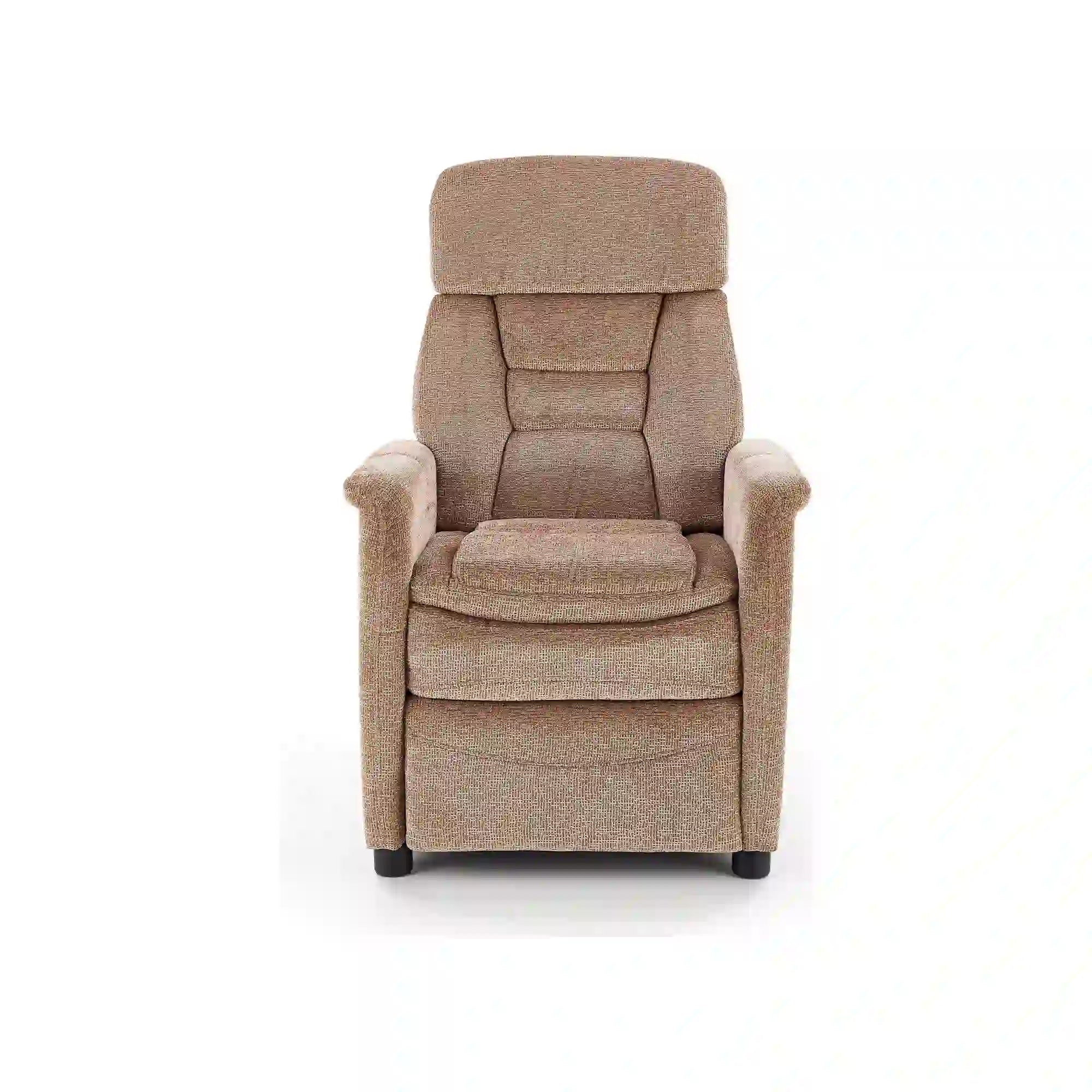 Fotoliu recliner HOUSTON OCN-37670, bej/negru