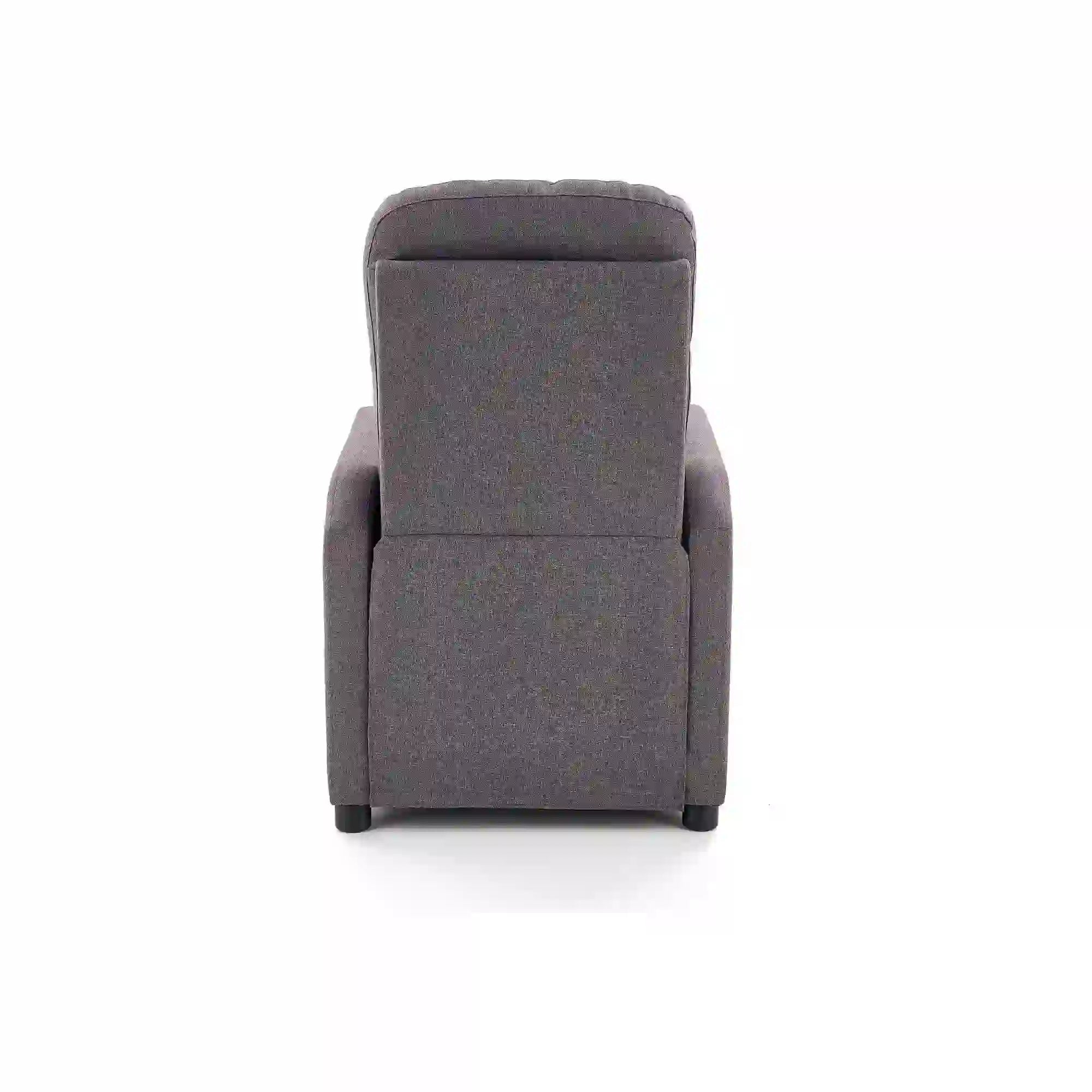Fotoliu recliner HOUSTON OCN-37673, gri/negru