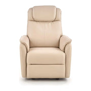 Fotoliu reglabil HOUSTON OCN-37799, crem/negru