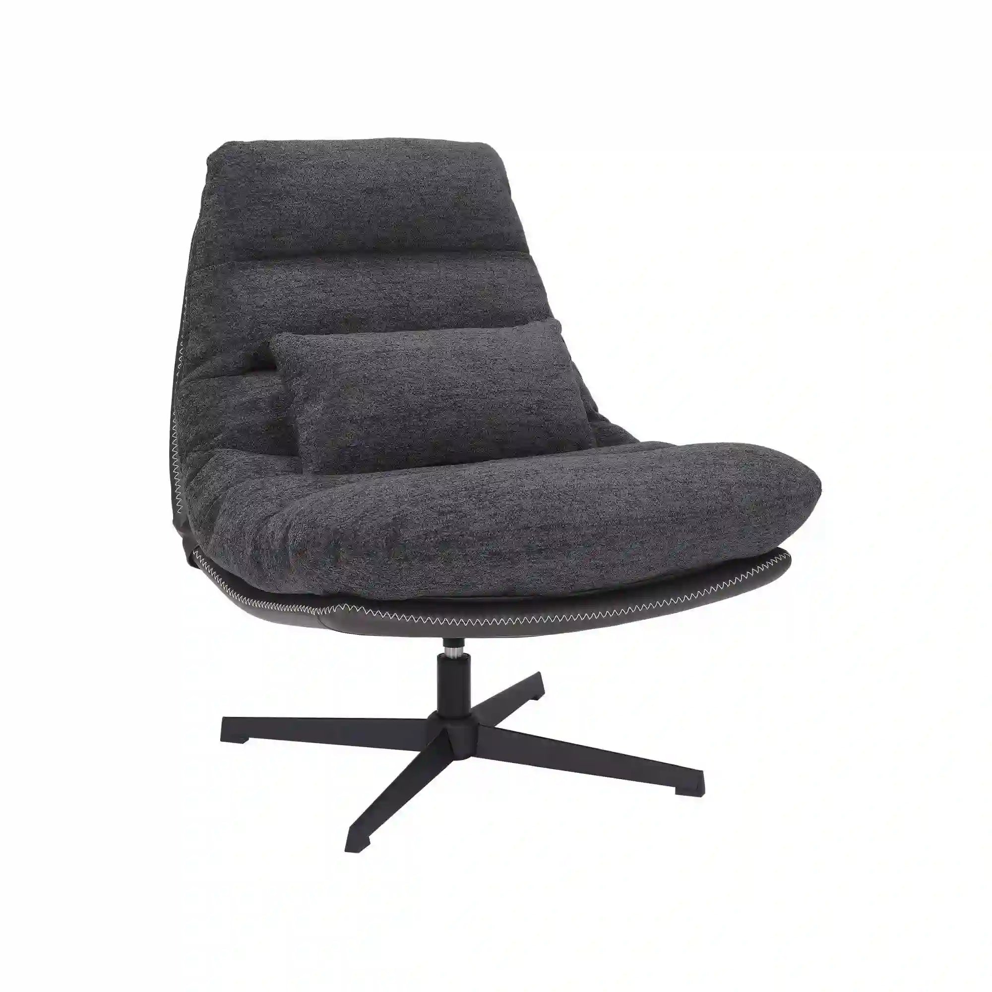 Fotoliu rotativ DETROIT OCN-39650, gri inchis