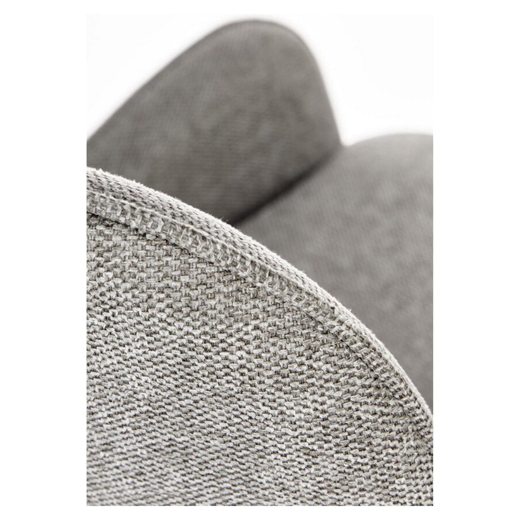 Scaun K481, gri/negru, stofa clasica/metal, 54x60x83 cm