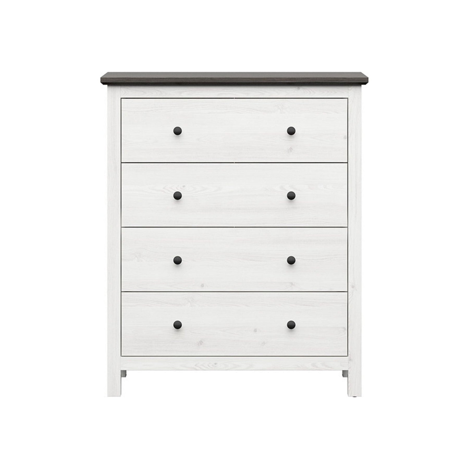 Comoda HESEN, zada sibiu deschis/pin larico, PAL, 101x44x120 cm