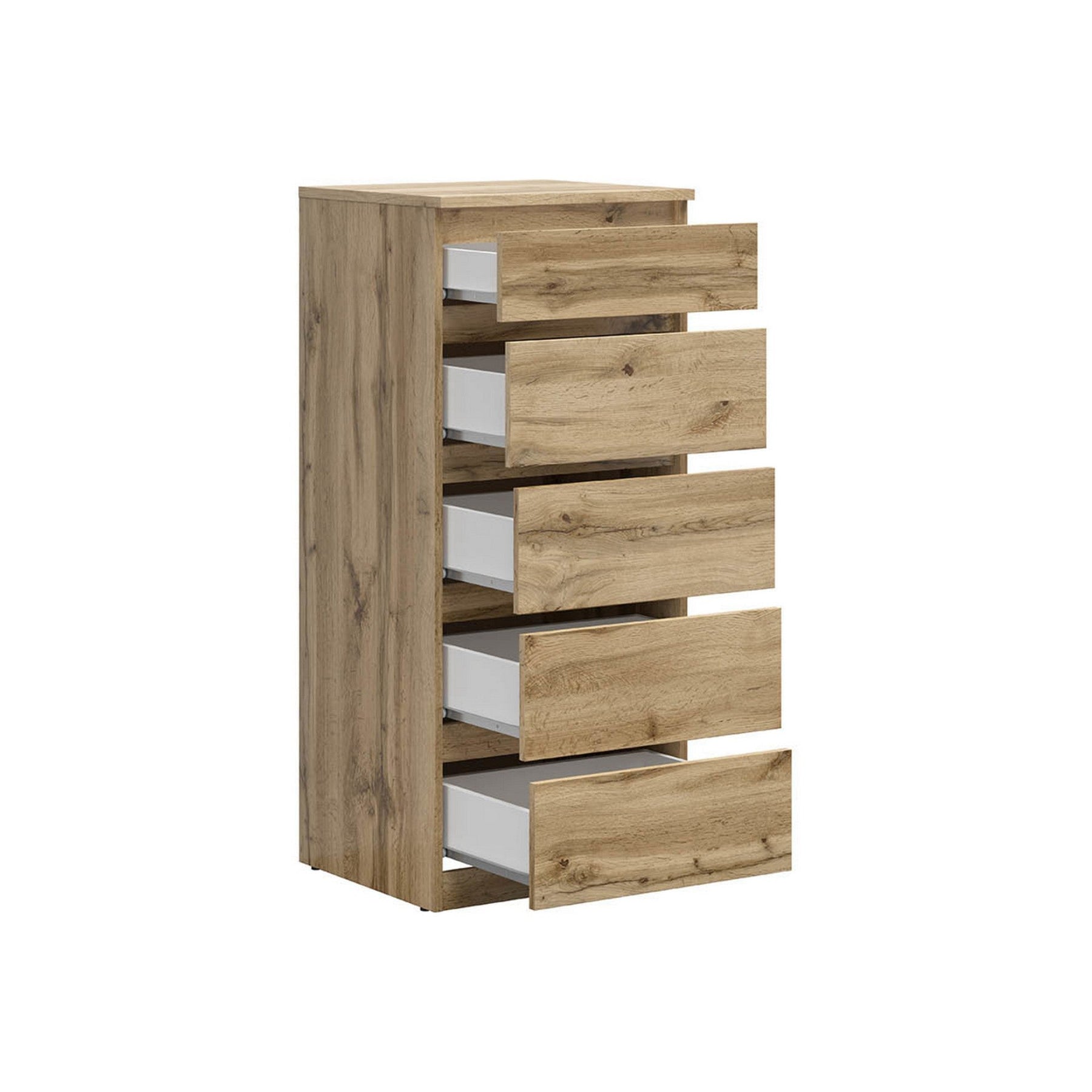 Comoda TETRIX, stejar wotan, PAL, 45x50x115 cm