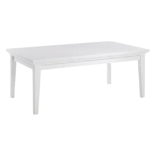 Masuta cafea PARIS 79872, PAL înfoliat lăcuit, alb, 135x52,5x75 cm