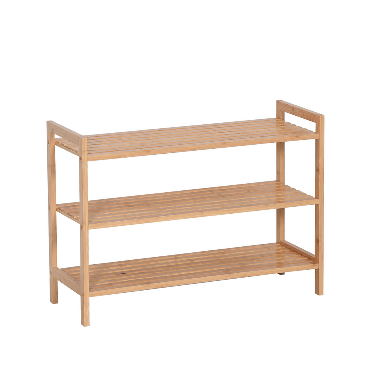 Pantofar KRENO, bambus lacuit, lemn, 70x26x50 cm