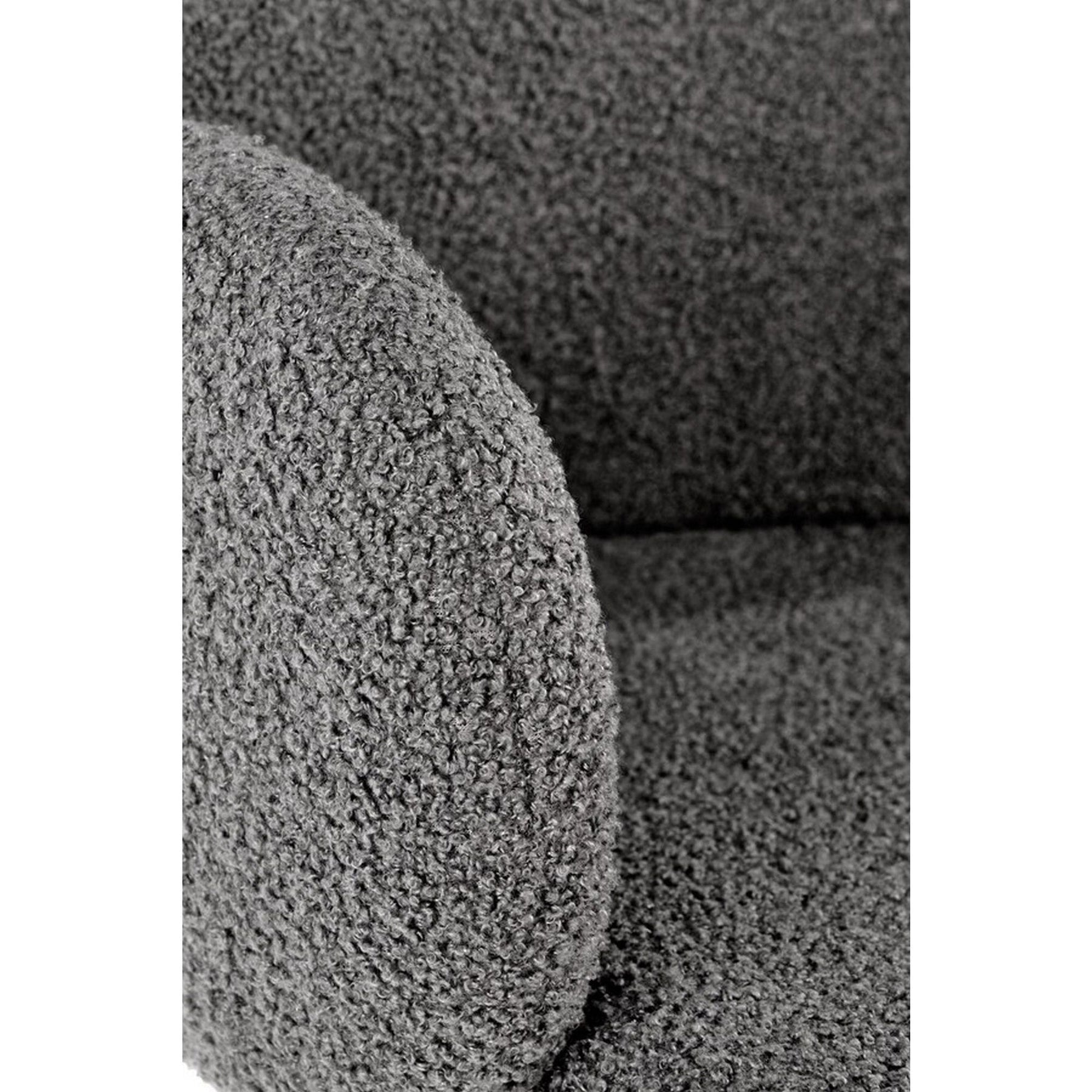 Scaun K477, gri/negru, stofa/metal, 58x58x89 cm
