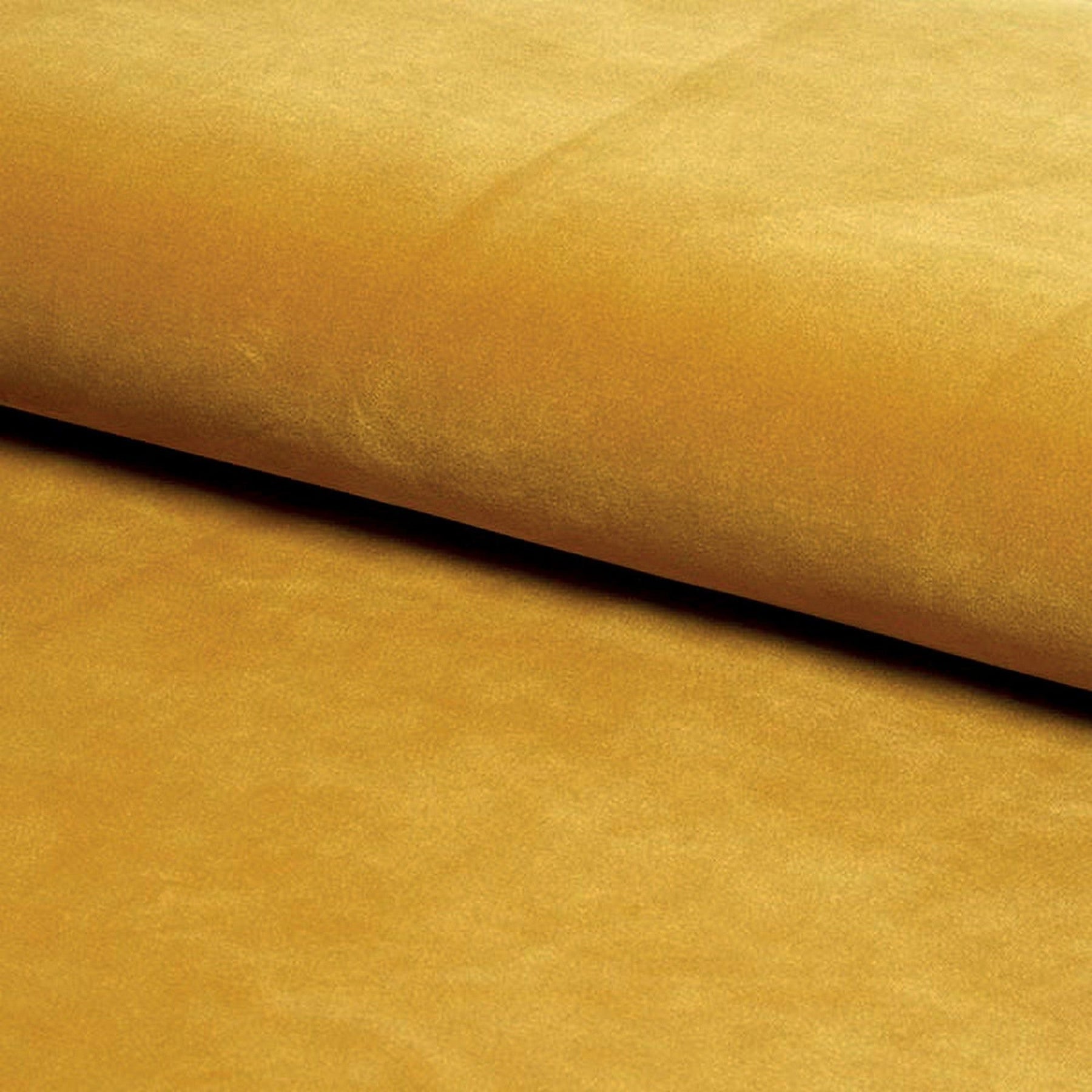 Scaun NORTE, stofa catifelata galben mustar/negru, 76x40x75 cm