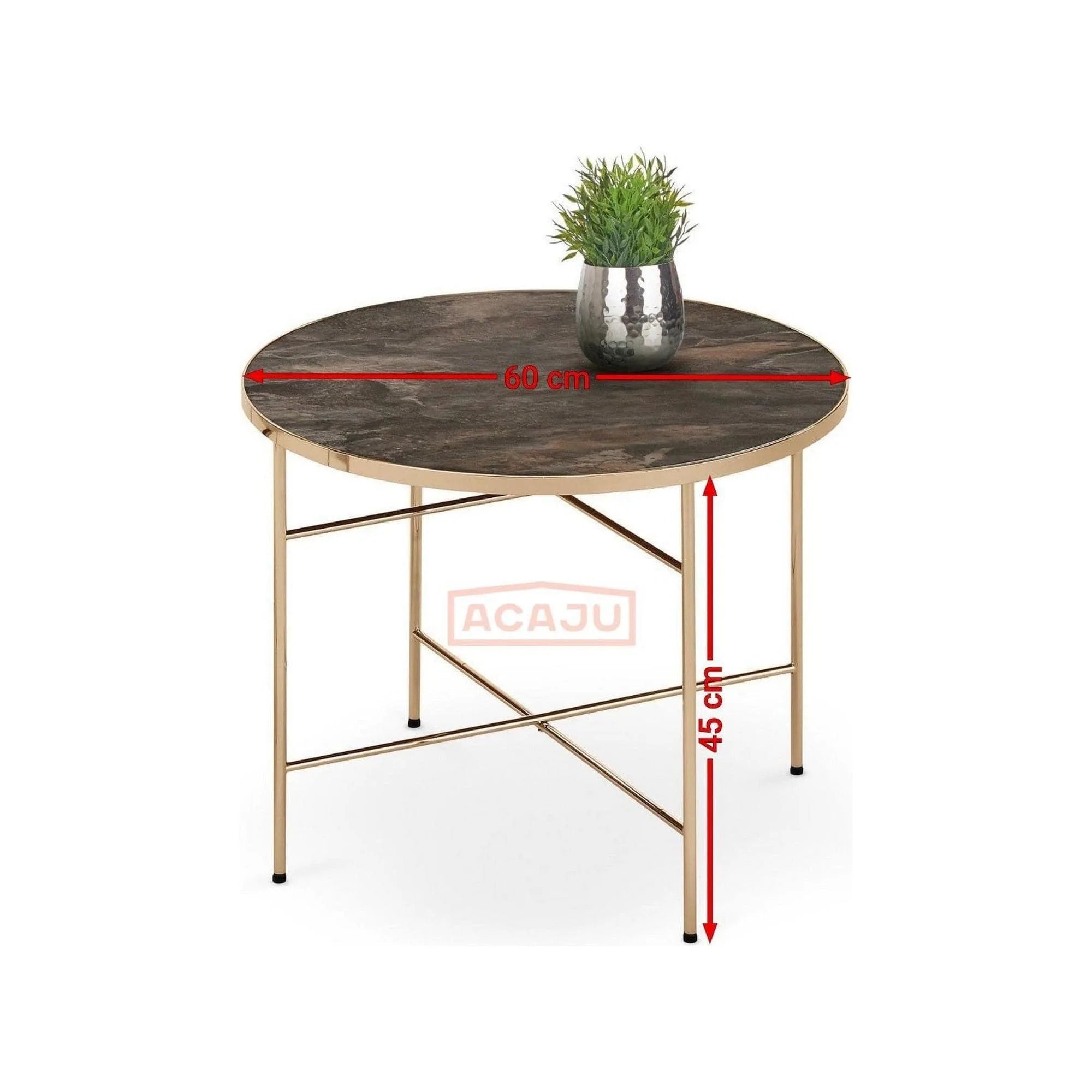 Masuta HOUSTON OCN-37196, negru/bej