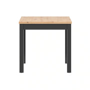 Masa BERGEN OCN-29121, stejar artisan/negru