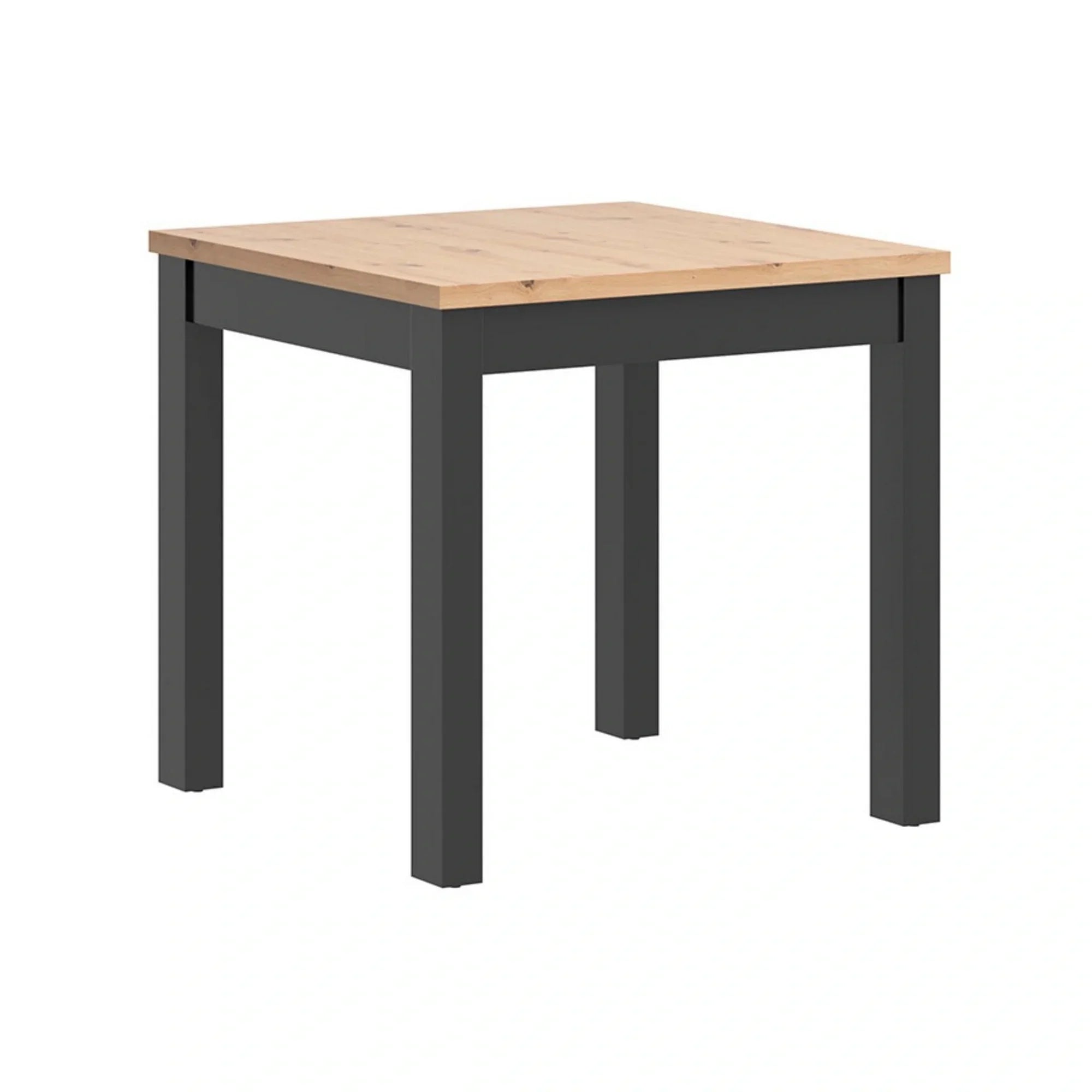 Masa BERGEN OCN-29121, stejar artisan/negru