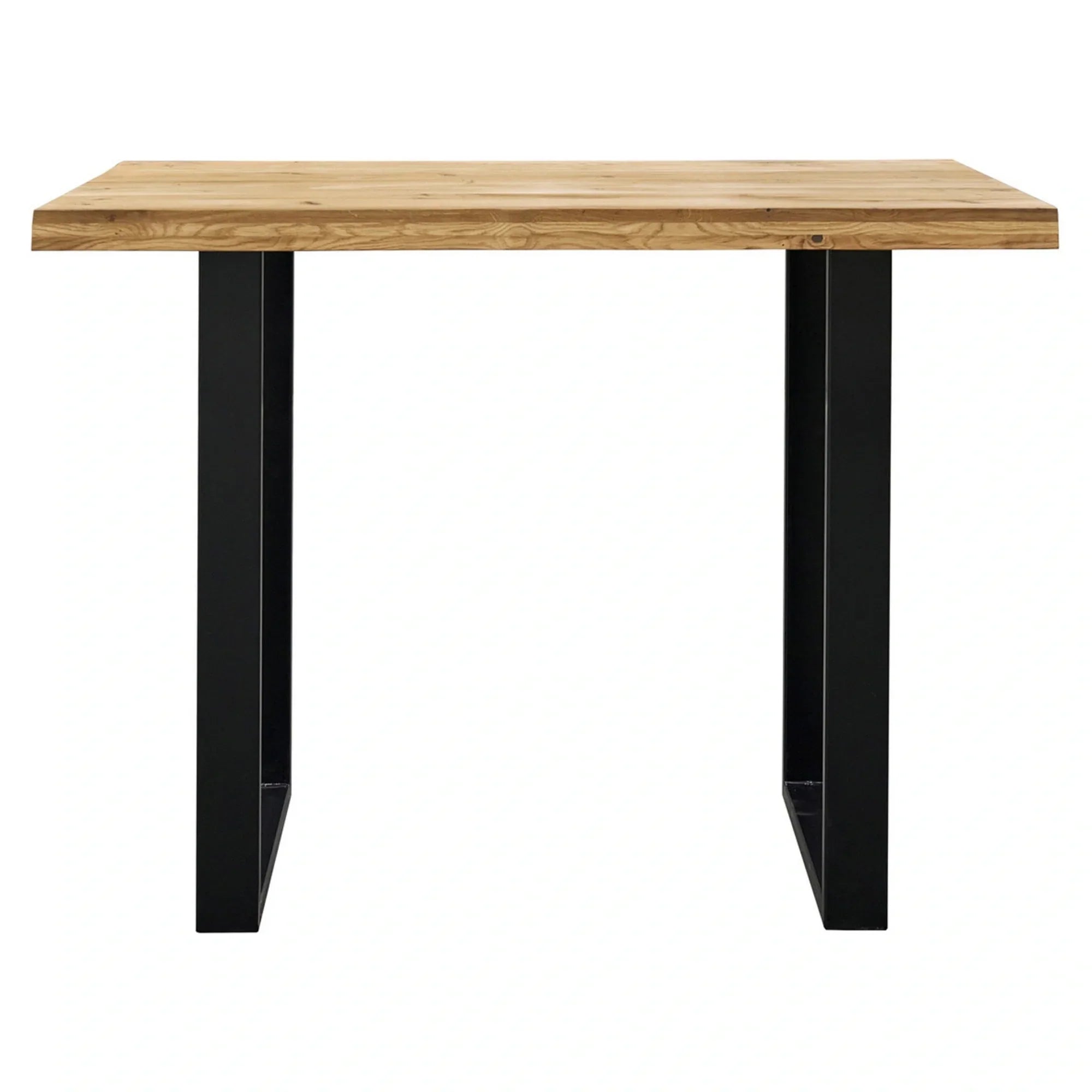 Masa BERGEN OCN-29138, stejar/negru