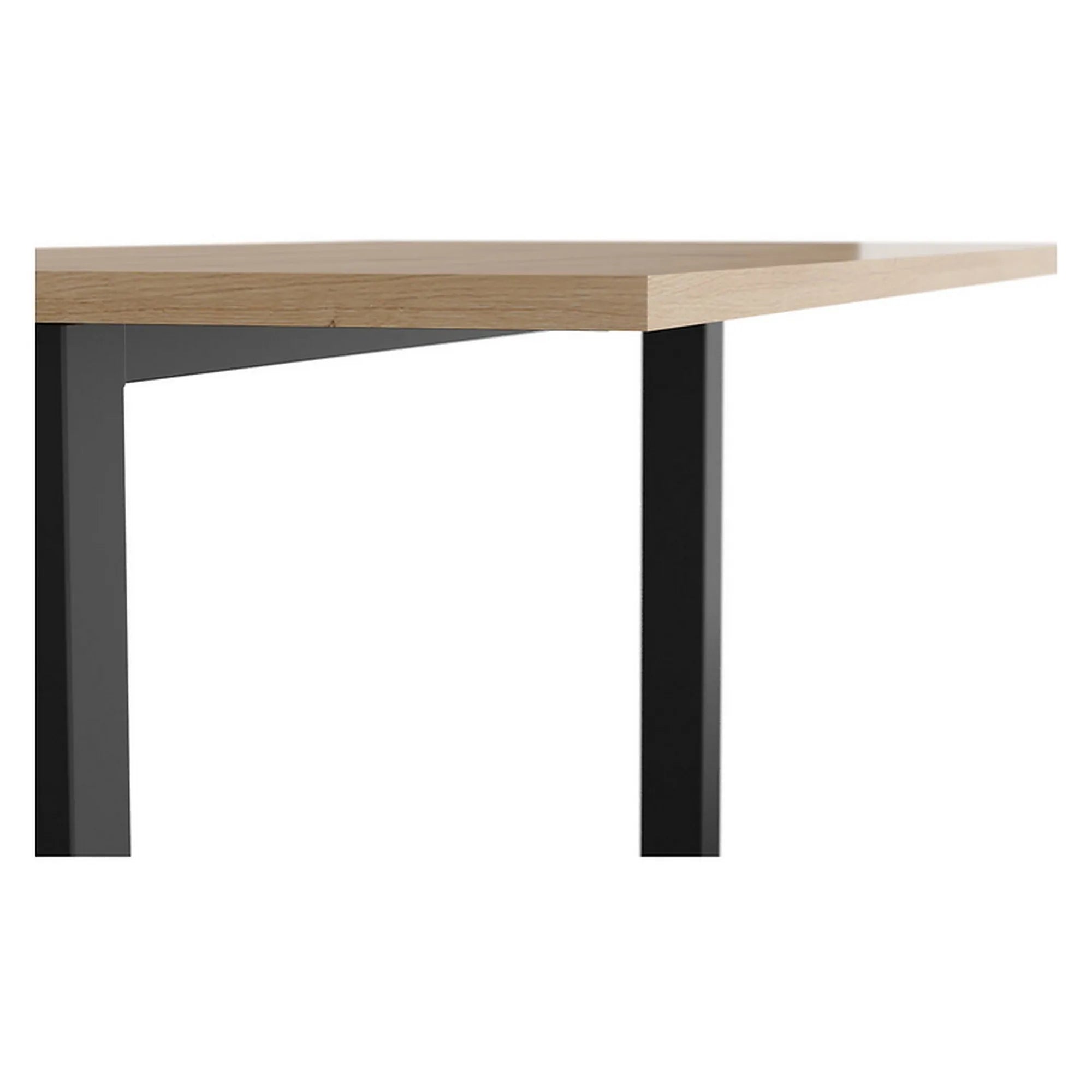 Masa birou BERGEN OCN-29106, stejar artisan/negru