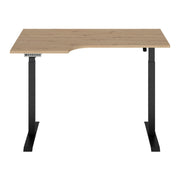 Masa birou BERGEN OCN-29114, stejar artisan/negru