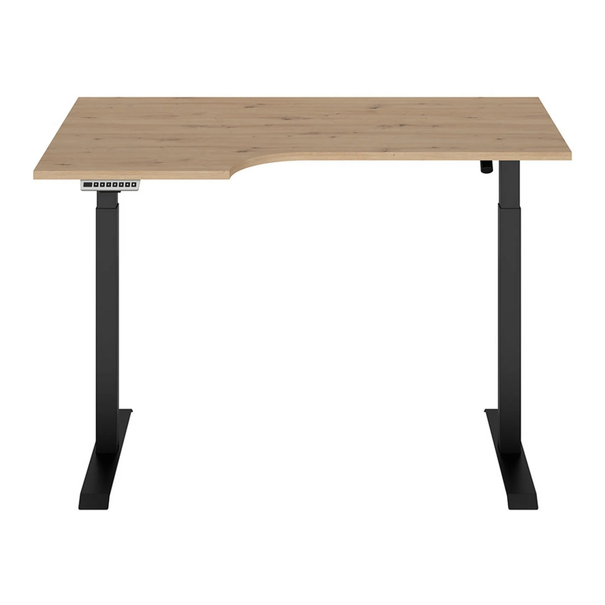 Masa birou BERGEN OCN-29114, stejar artisan/negru