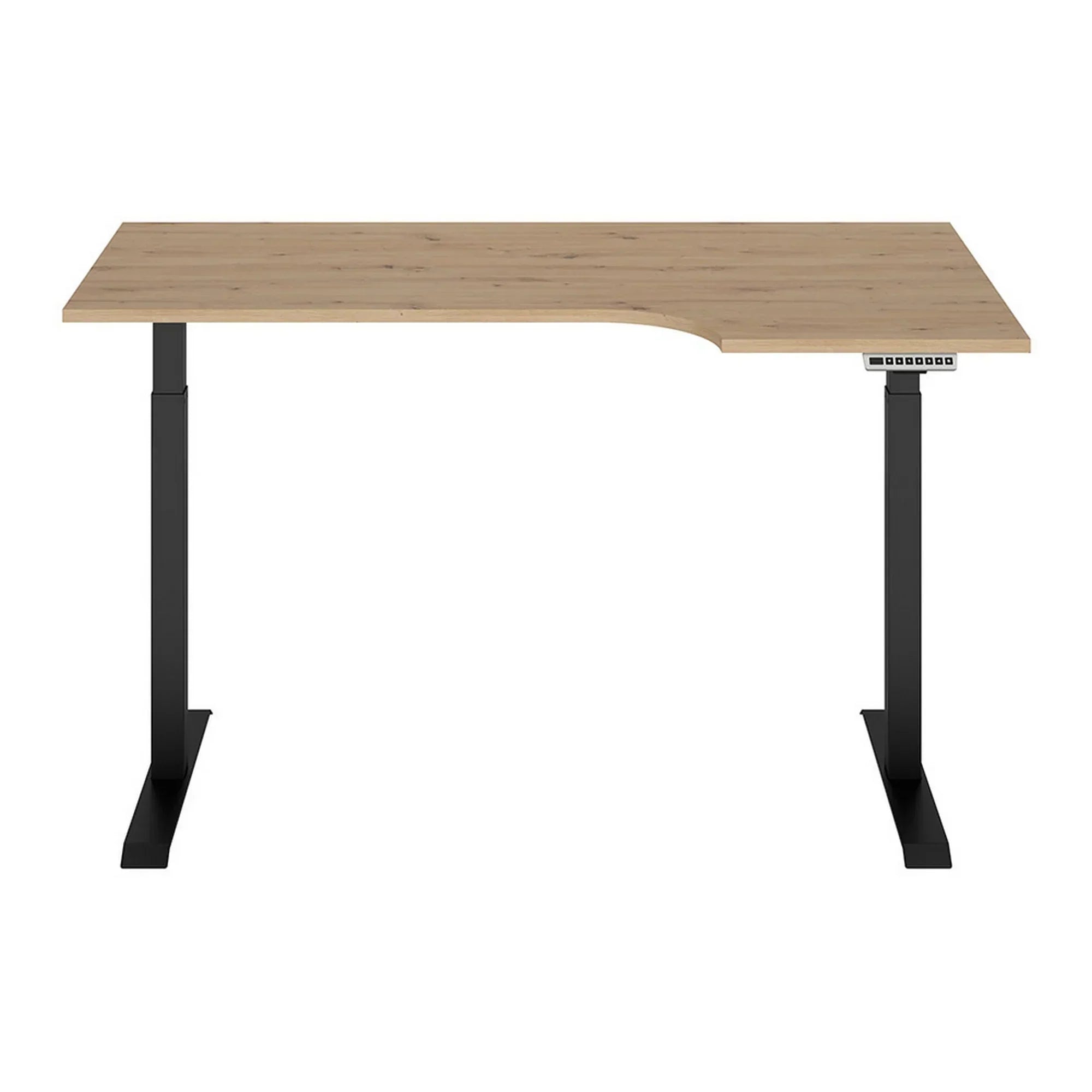 Masa birou BERGEN OCN-29115, stejar artisan/negru