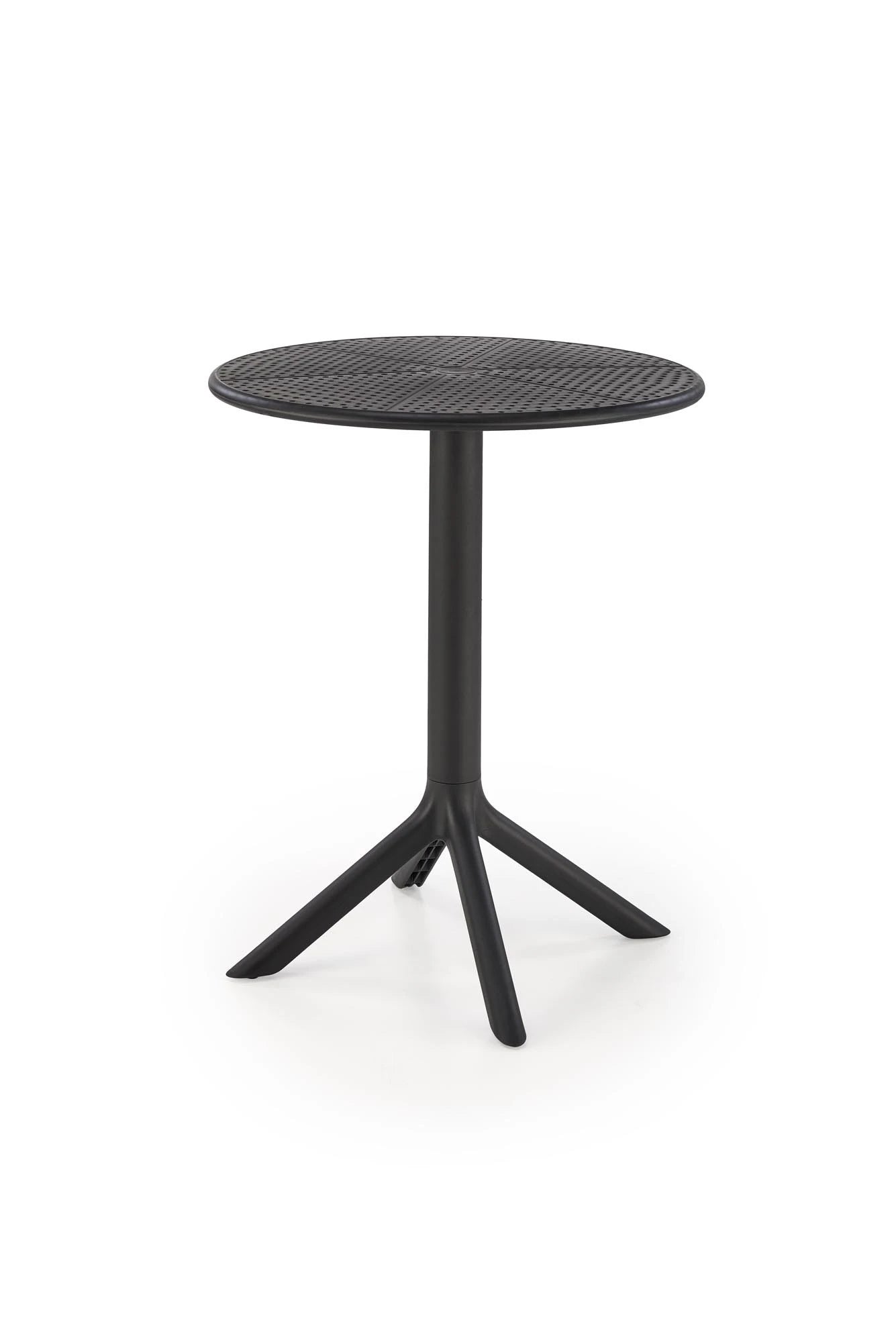 Masa CALVO, negru, polipropilena, 60x60x72 cm