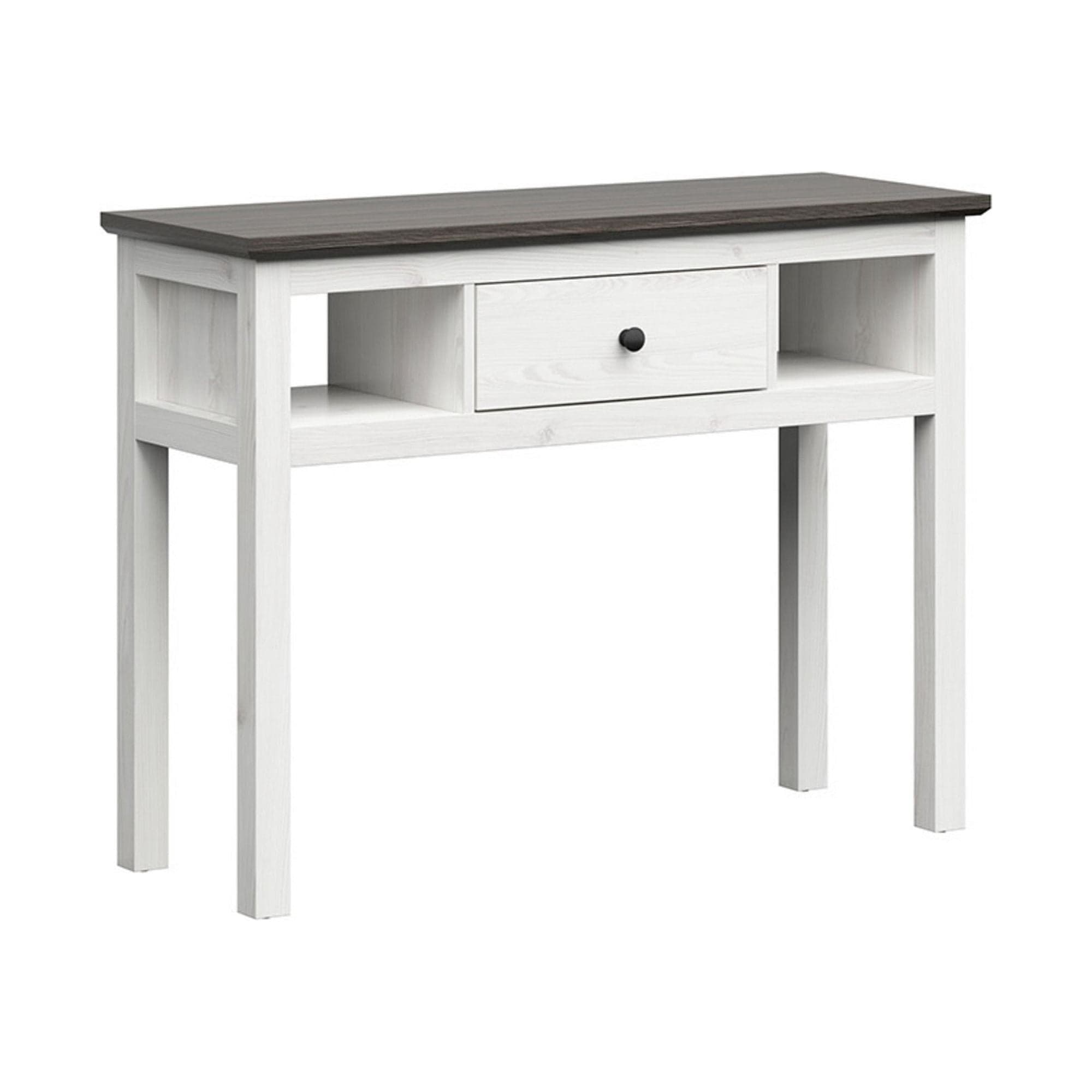 Masa de toaleta BERGEN OCN-29098, alb/gri inchis