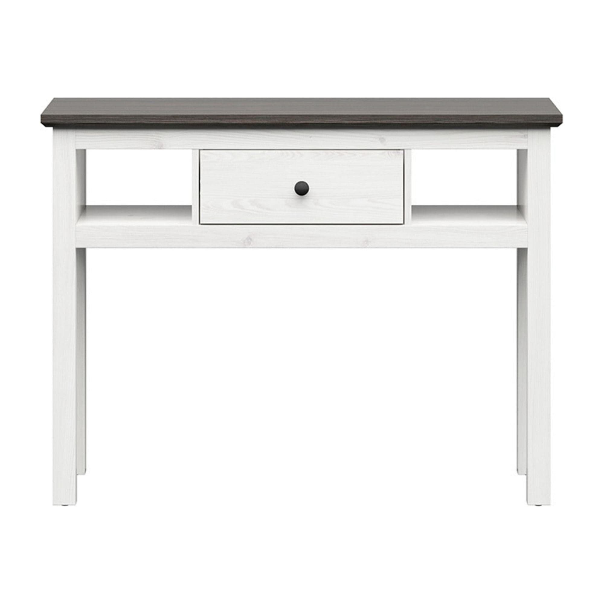 Masa de toaleta BERGEN OCN-29098, alb/gri inchis