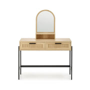 Masa de toaleta HOUSTON OCN-37267, stejar natural/negru