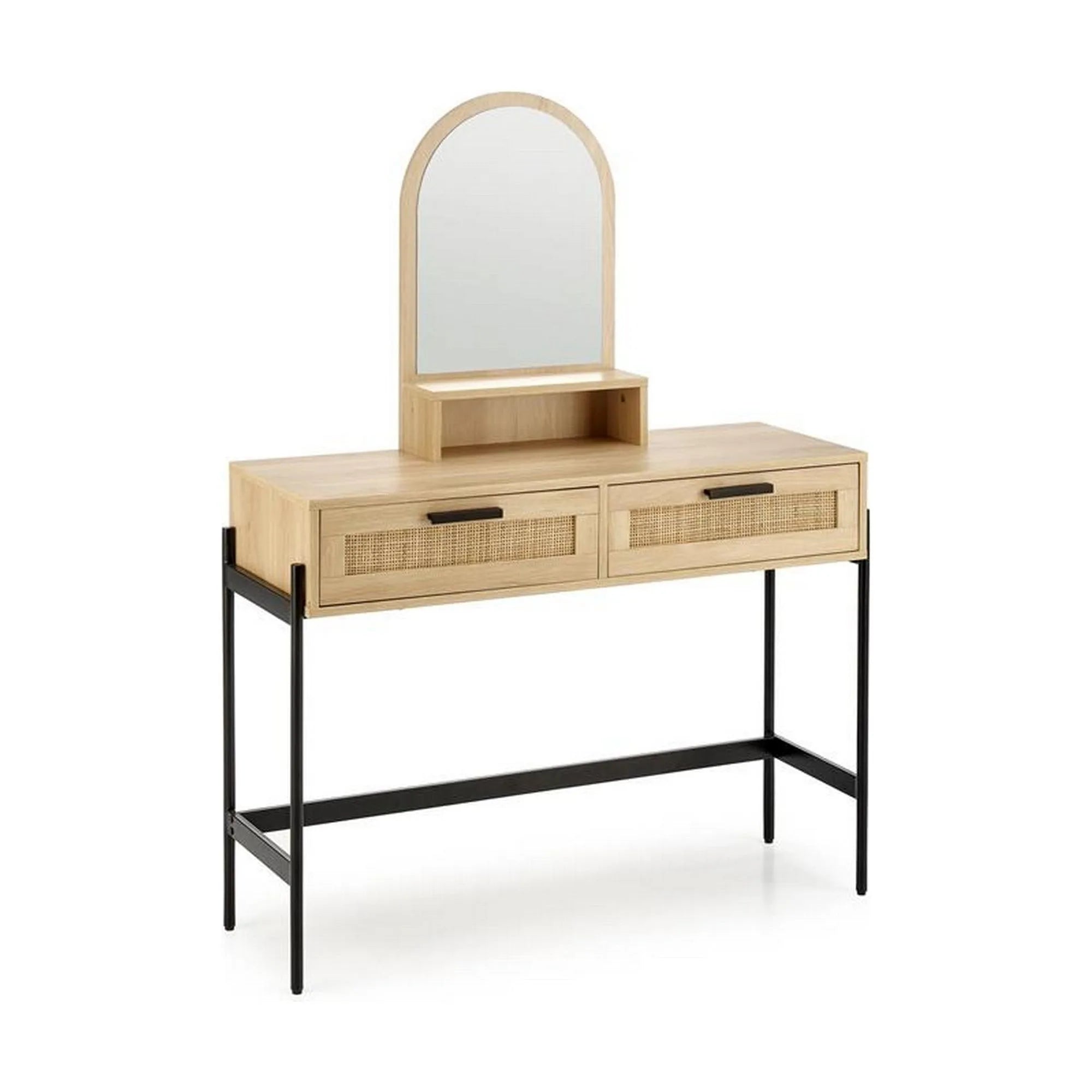 Masa de toaleta HOUSTON OCN-37267, stejar natural/negru