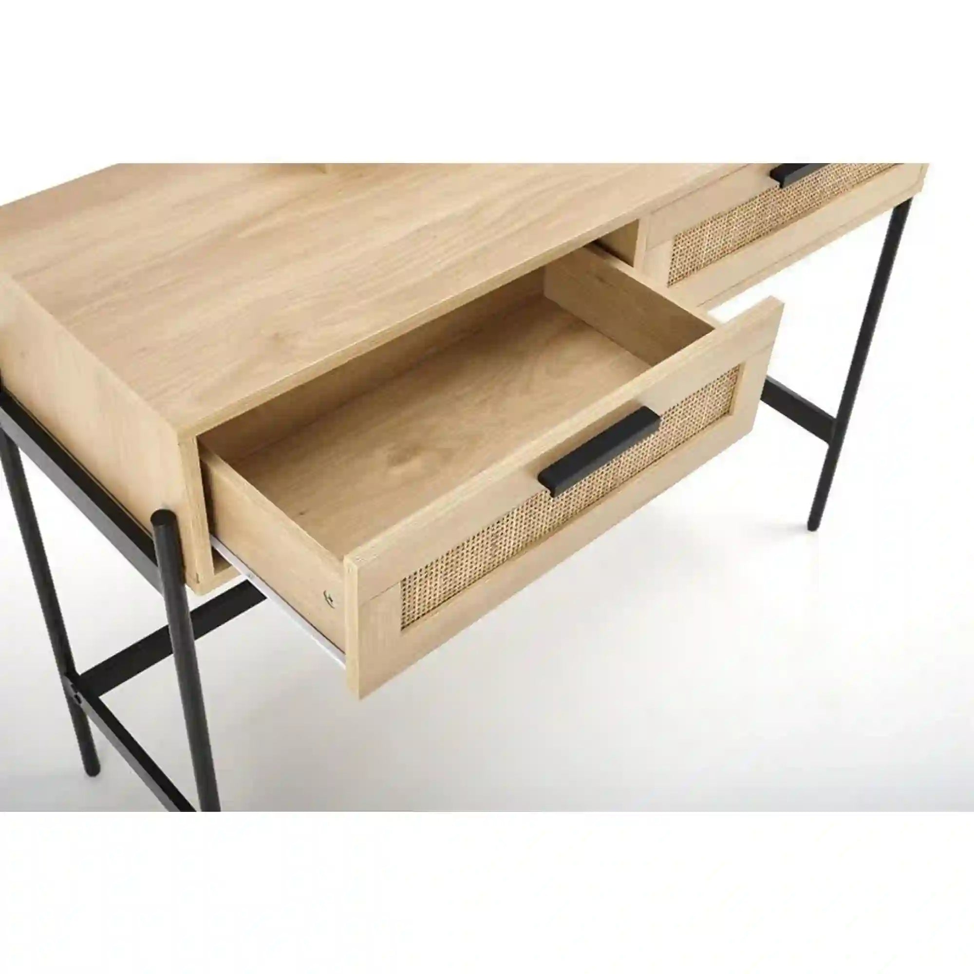 Masa de toaleta HOUSTON OCN-37267, stejar natural/negru