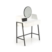 Masa de toaleta HOUSTON OCN-37270, alb/negru